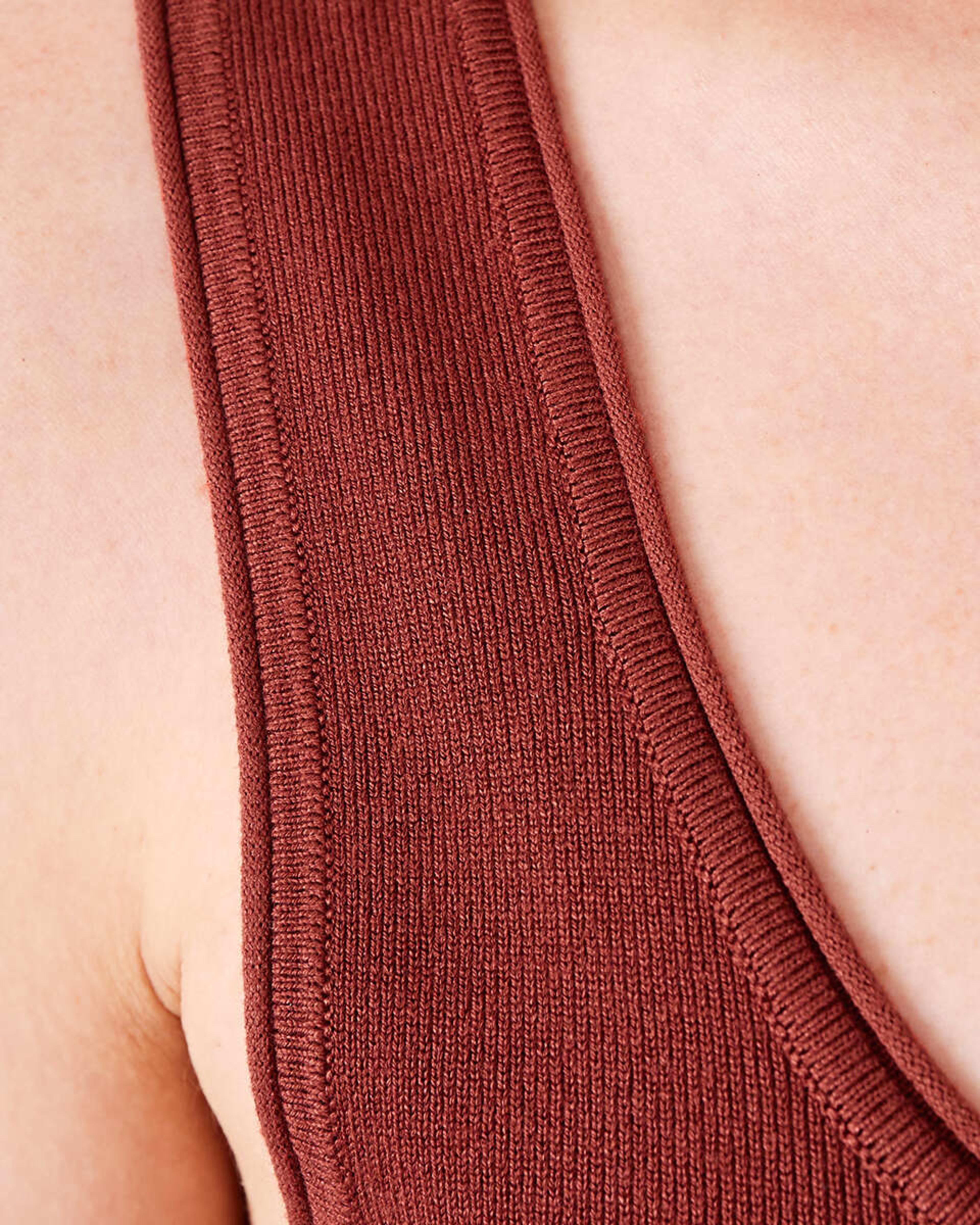 6 Sleeveless True Knit Scoop Neck Tank Copper, 6 of 7