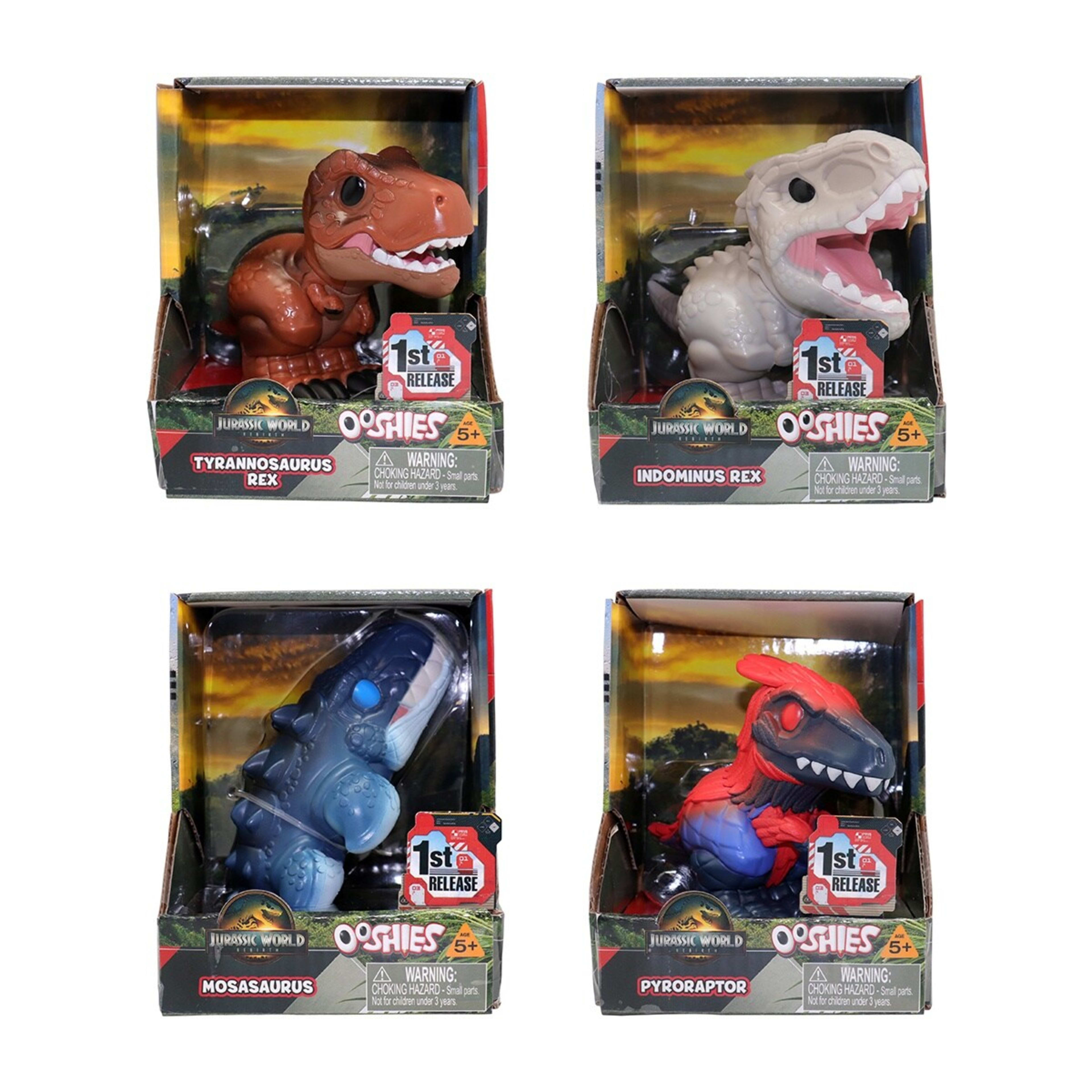 1 Jurassic World Rebirth Ooshies Dinosaur Figure - Assorted, 1 of 6