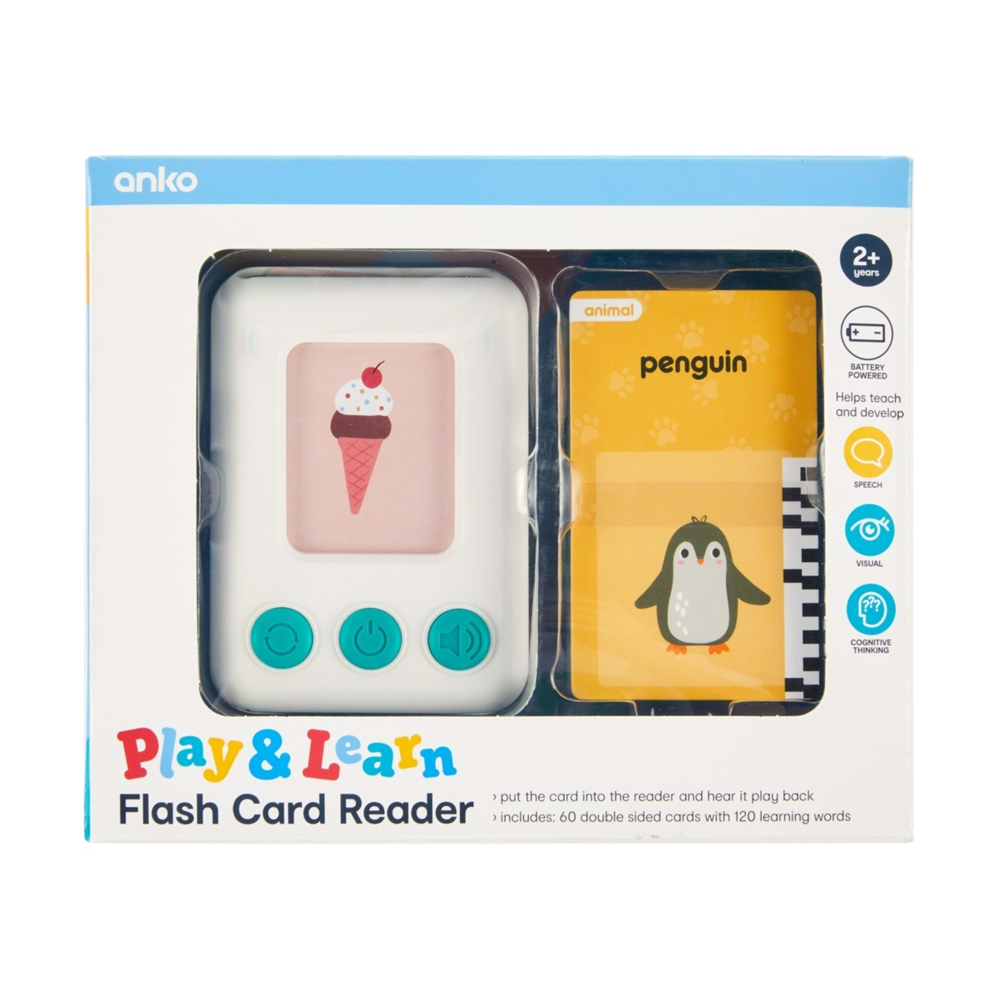 1 Play & Learn Flash Card Reader