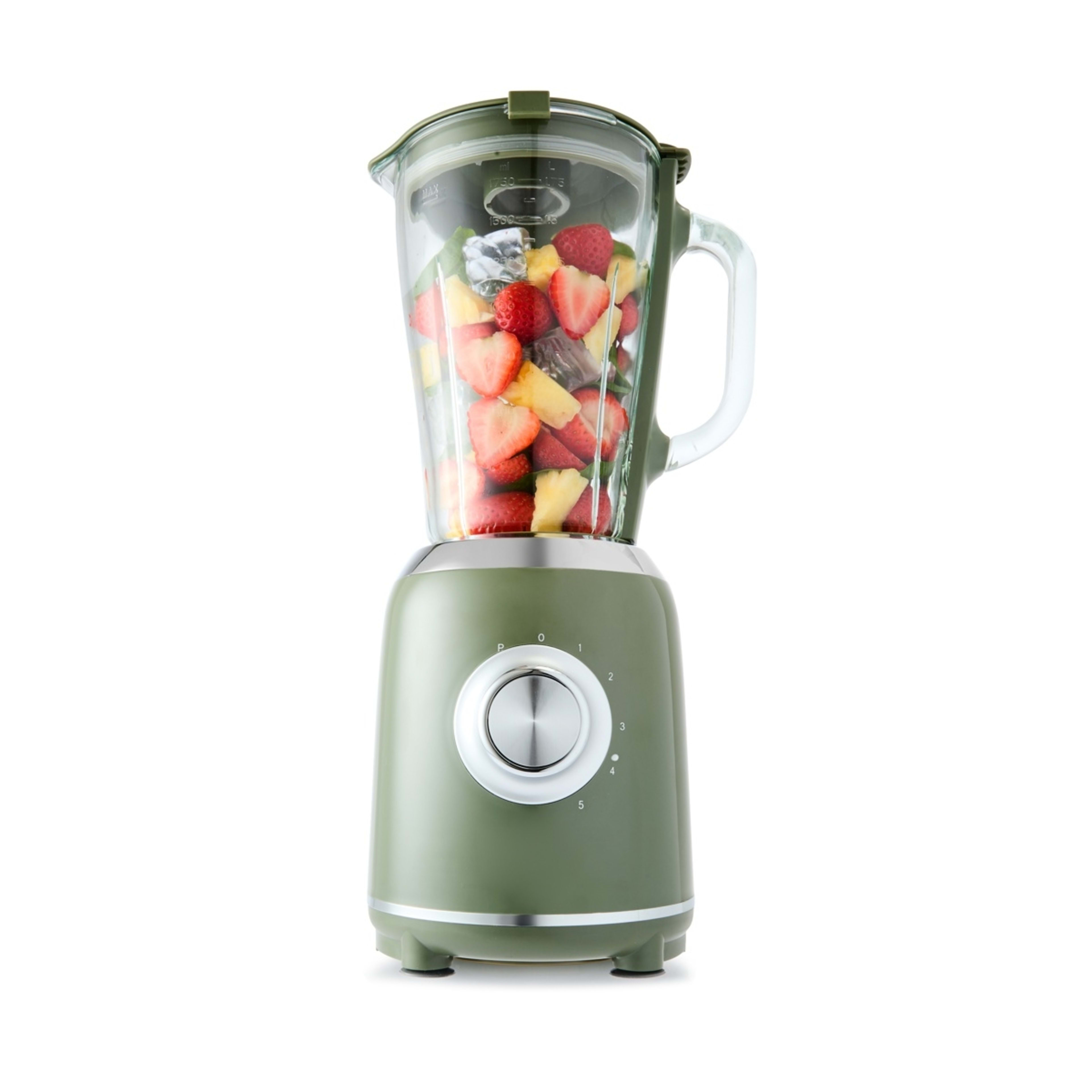 1 1.75-litre Retro Blender - Green, 1 of 8