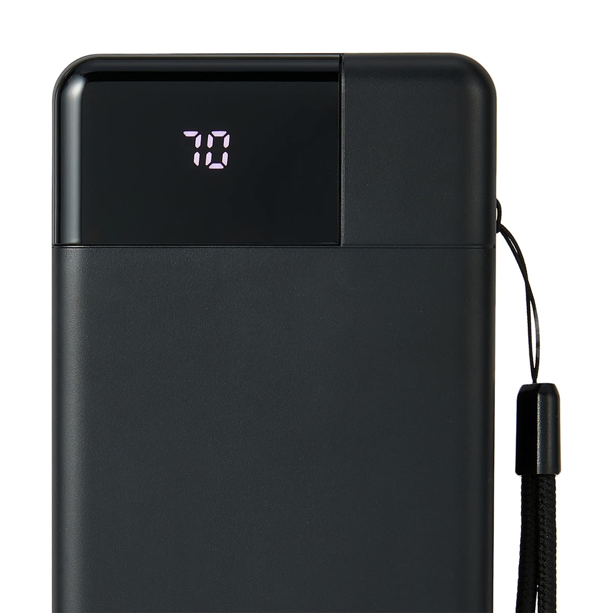 Portable Charger USBA and USBC 15W 20000mAh Black Kmart NZ