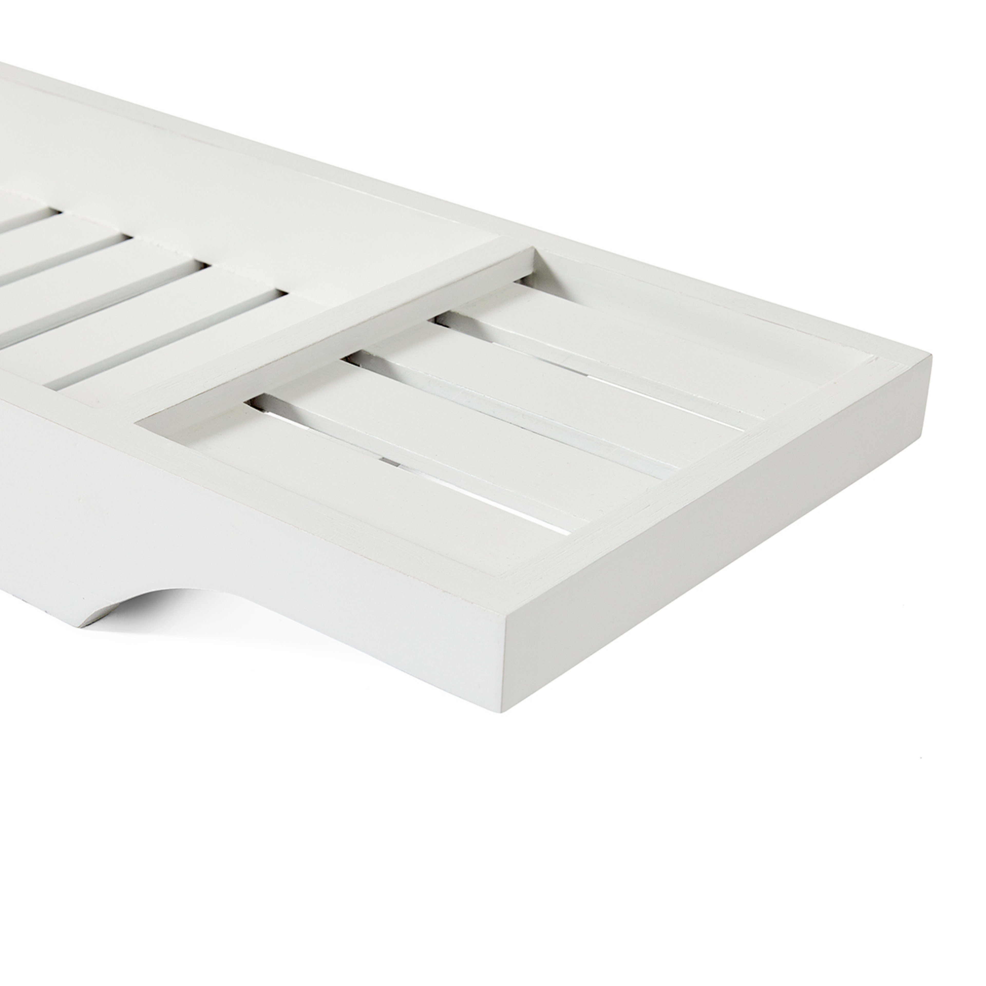 White Bath Caddy Kmart