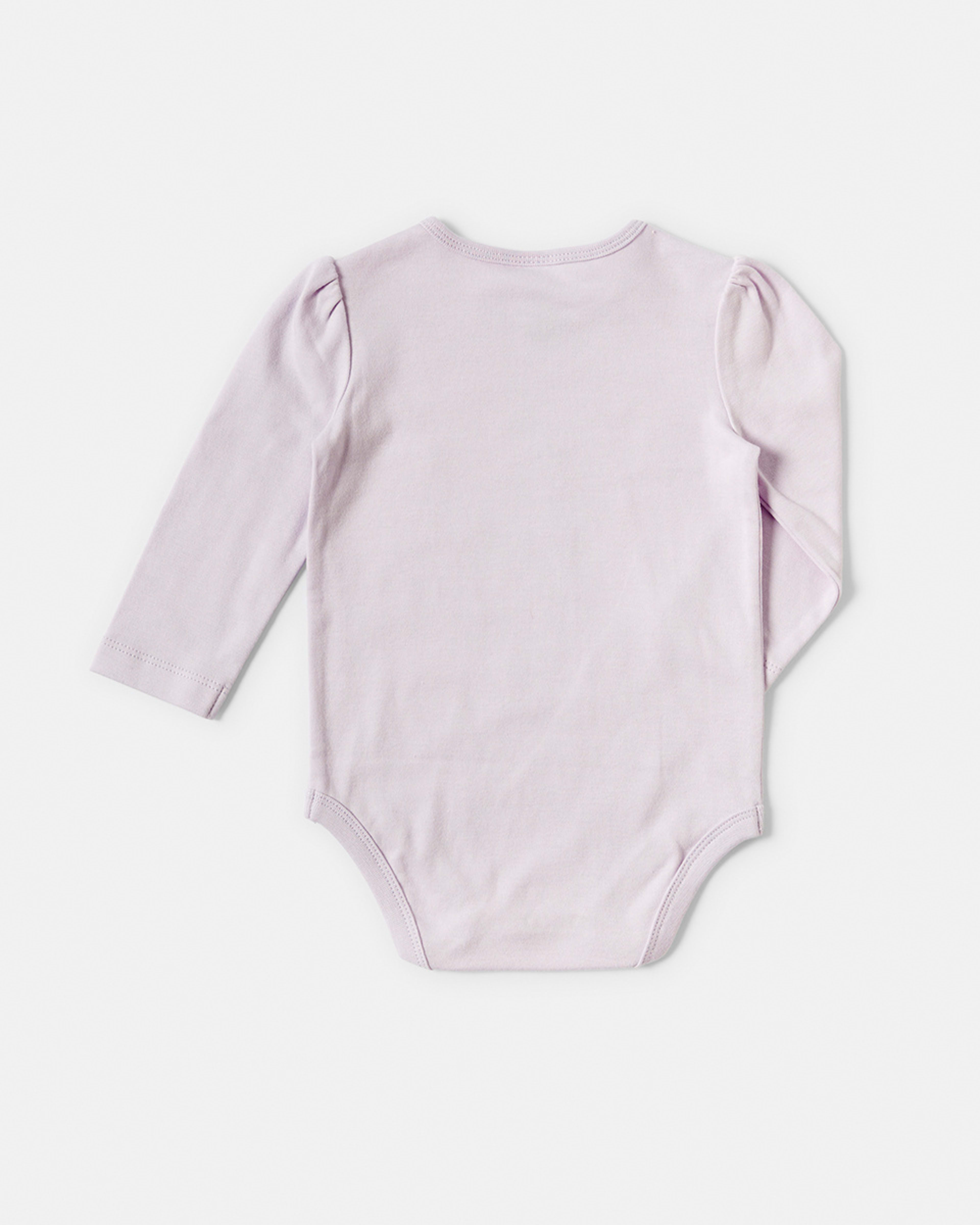 Placement Print Long Sleeve Bodysuit Kmart