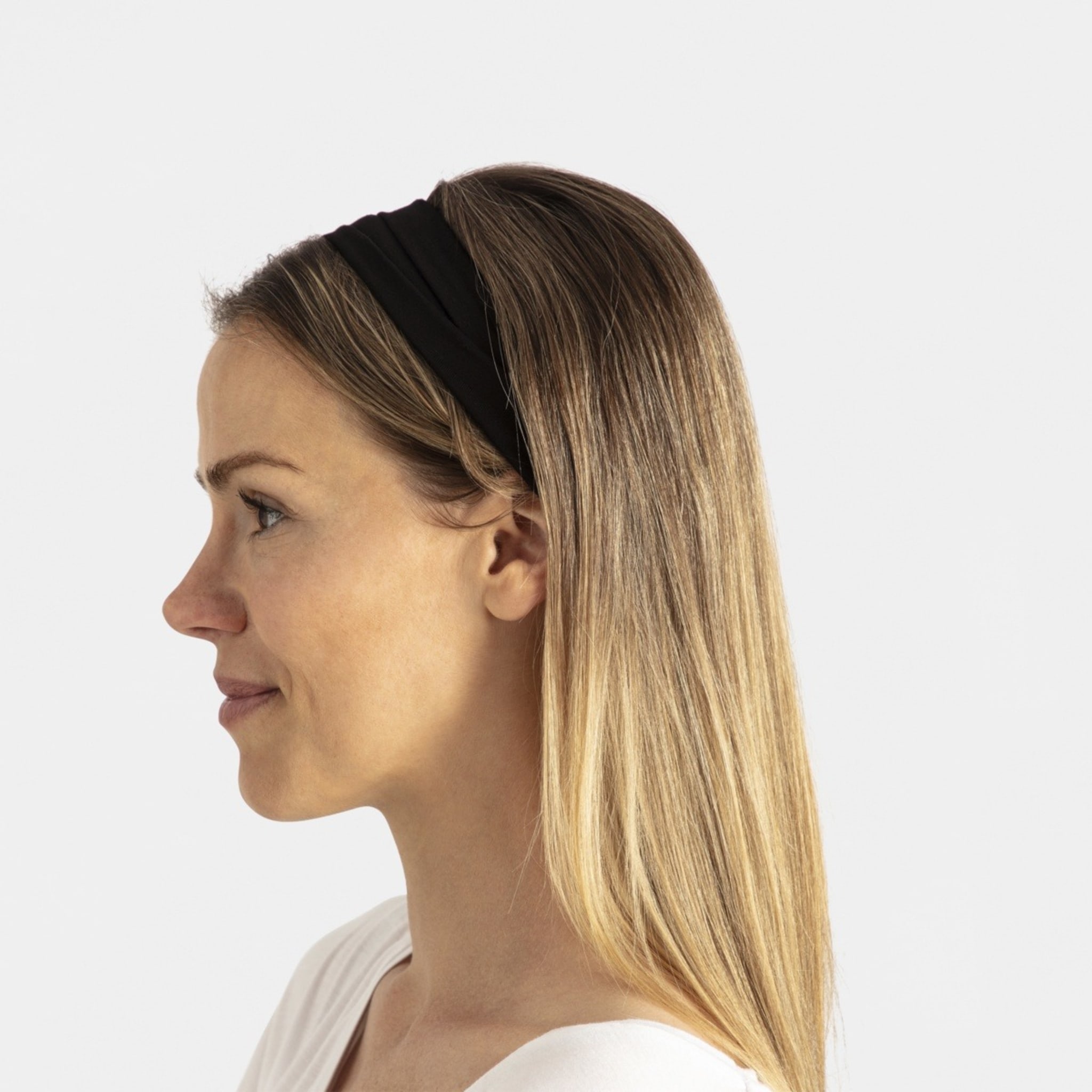 2 Pack Stretch Wide Headband Black and White Kmart NZ