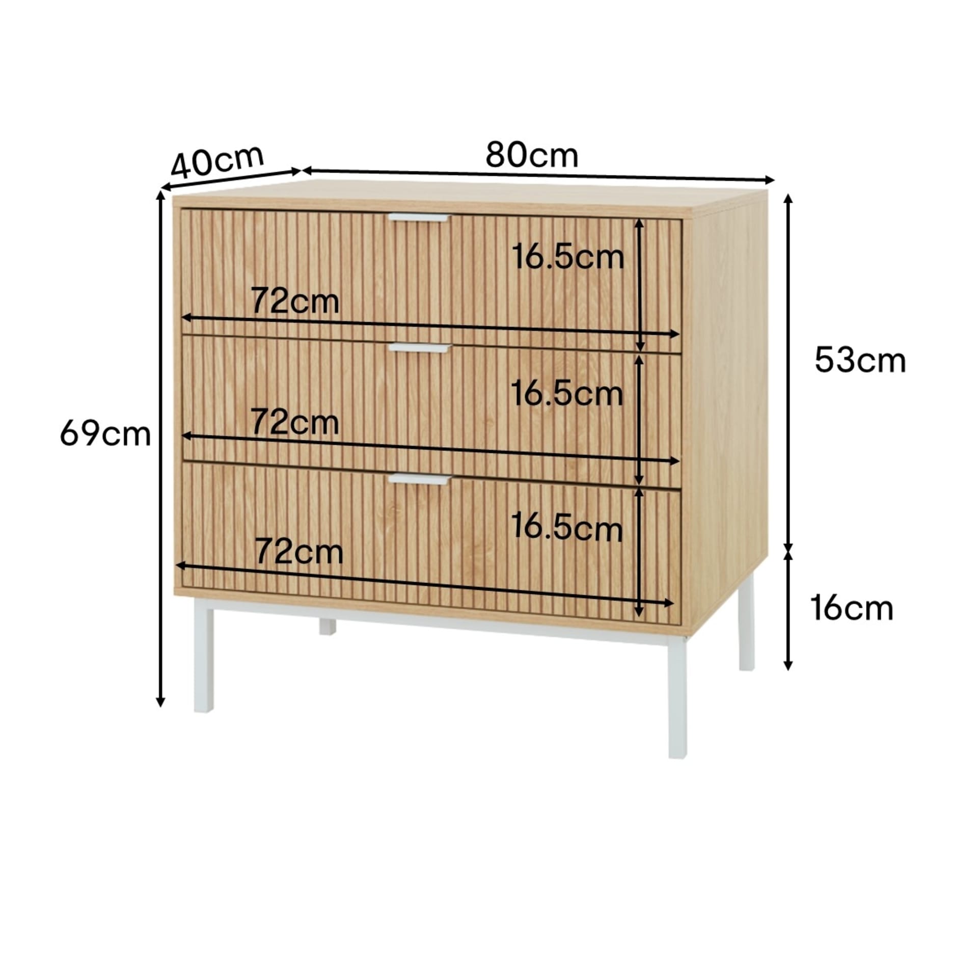 Isla Chest of Drawers Kmart