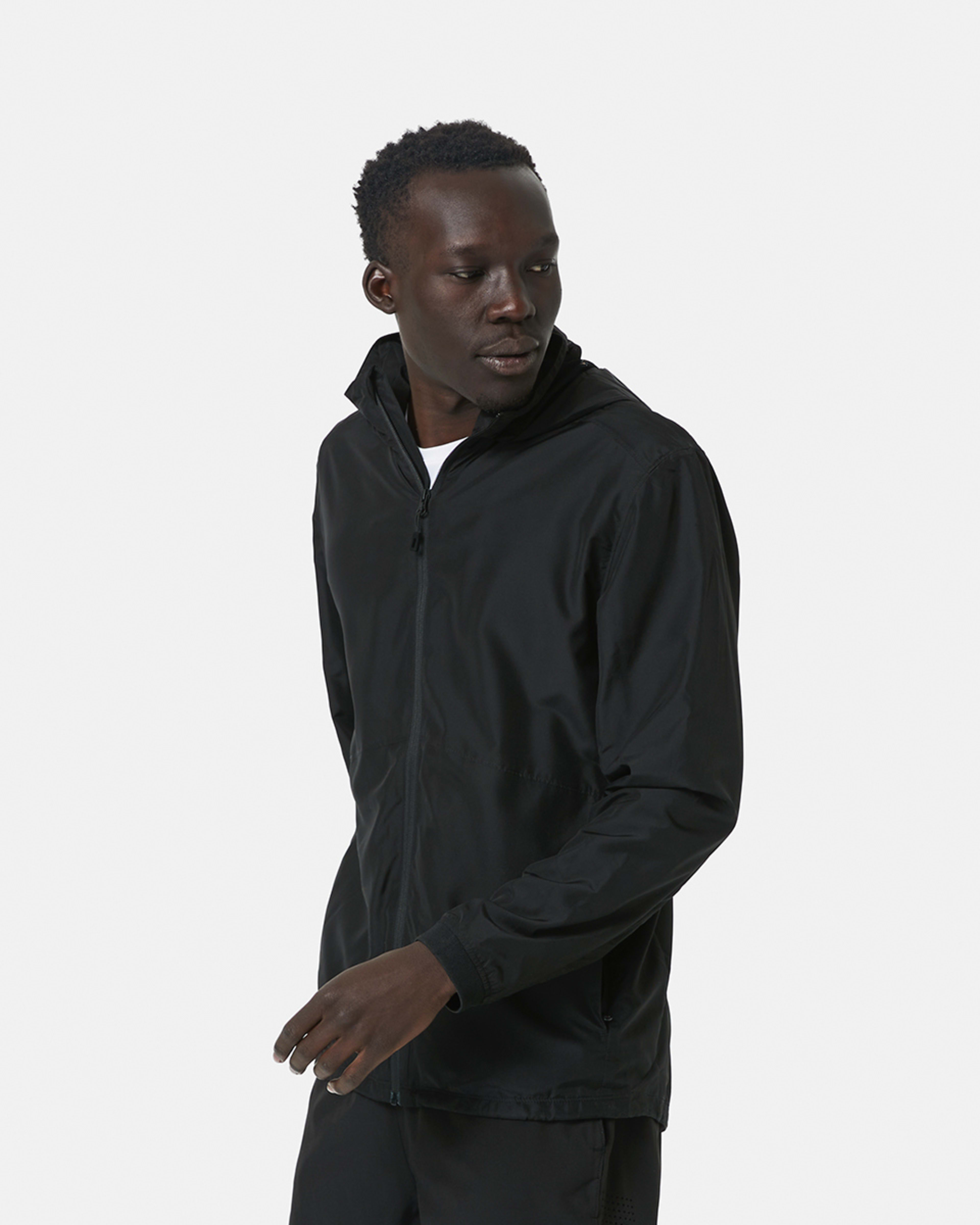 3 Active Mens Spray Jacket BLACK, 3 of 5