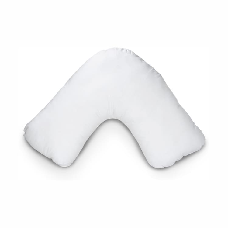Cotton Cover U-Shape Pillow - White - Kmart