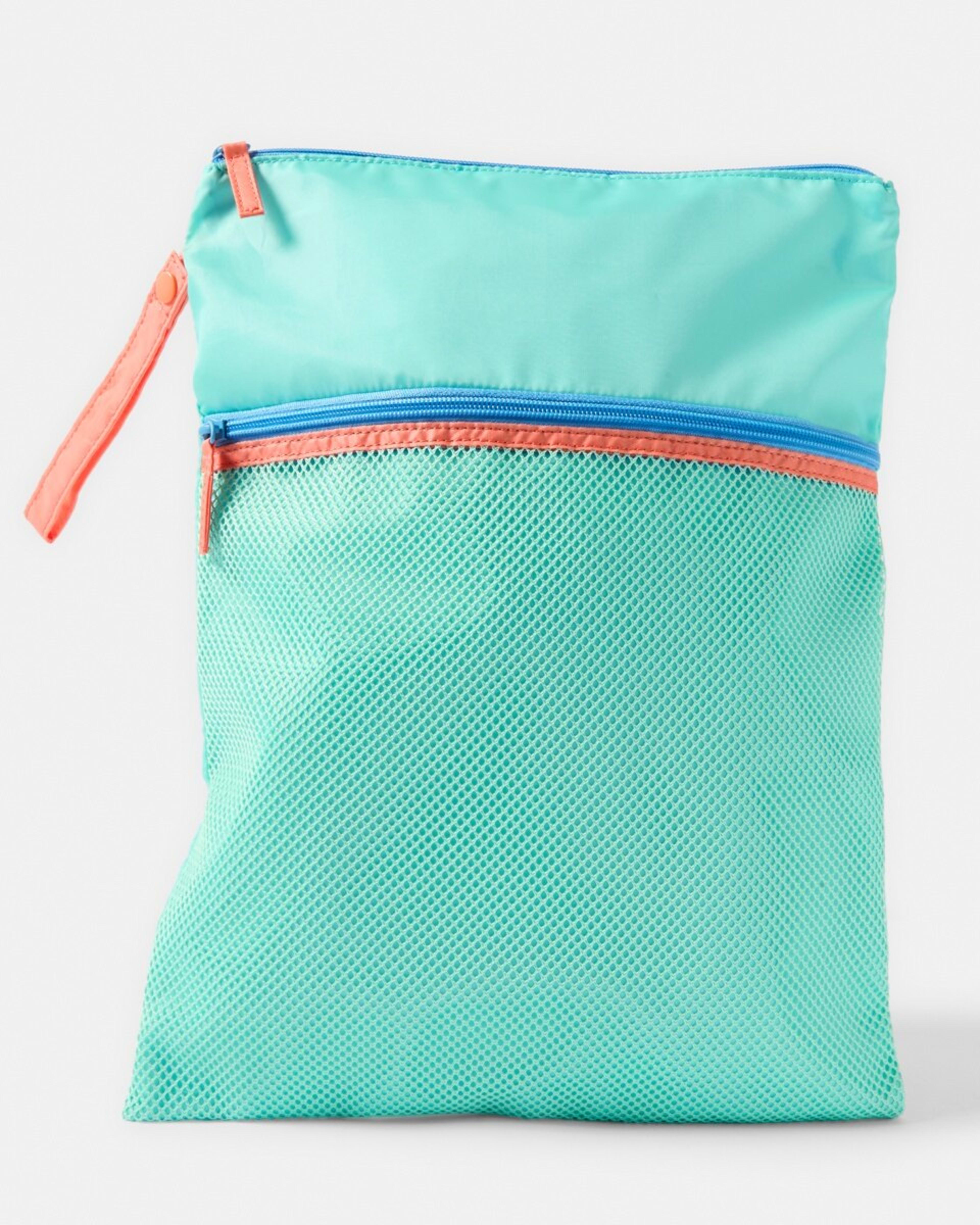 1 Swim Bag BLUE COLOUR BLOCK, 1 of 3