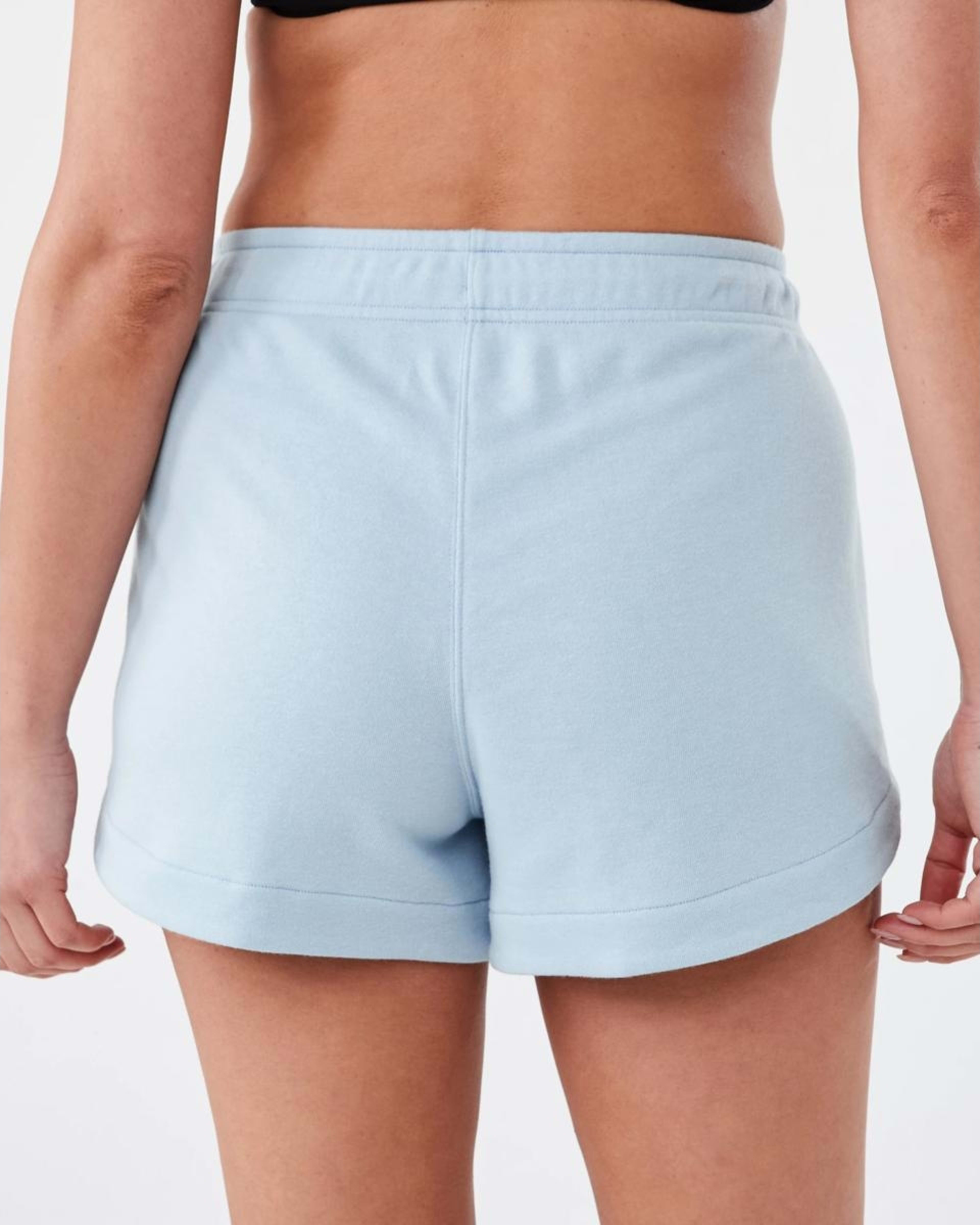 3 Active Womens Terry Sport Shorts Seashell, 3 of 6