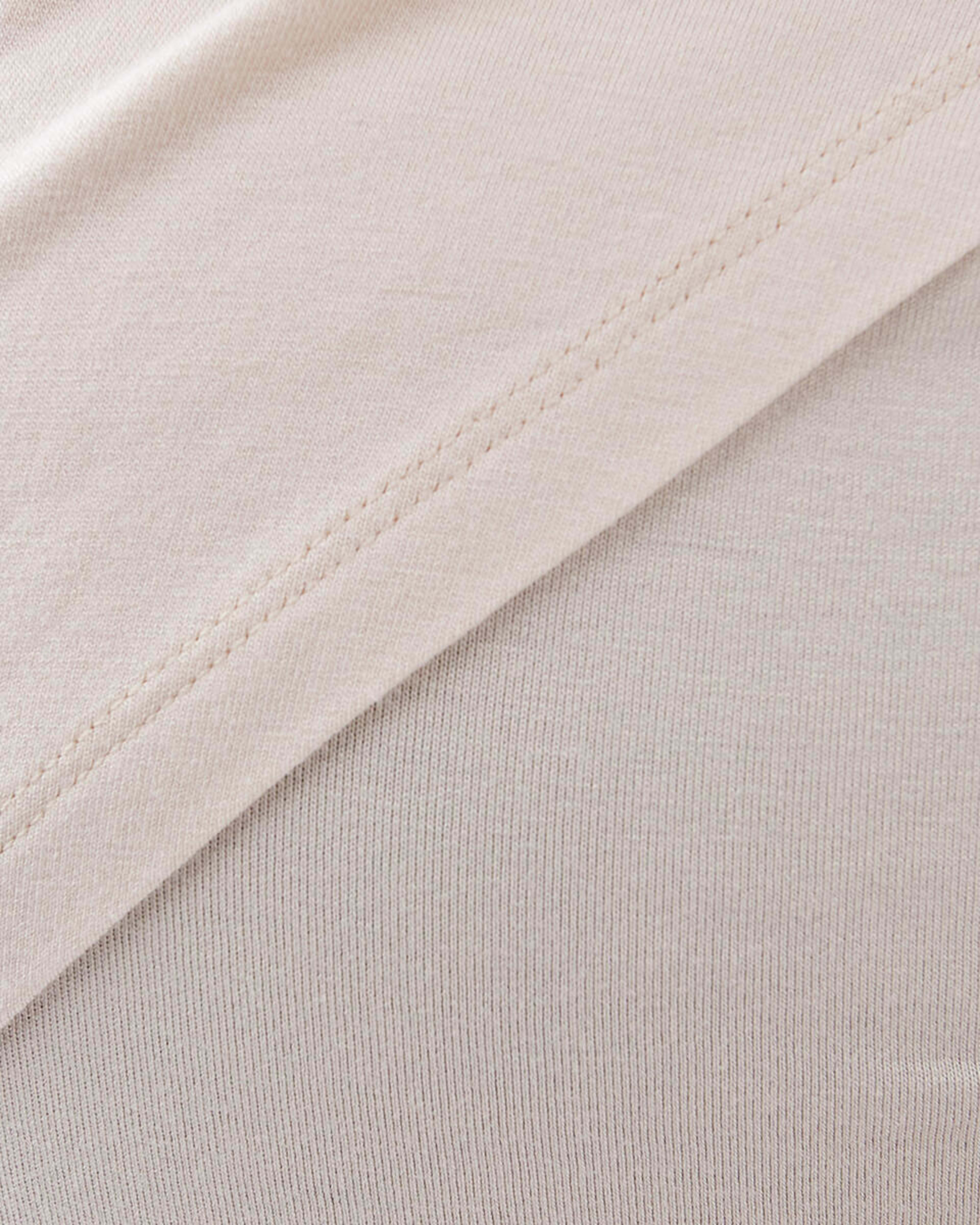 5 Maternity Overlay T-shirt Nat Beige, 5 of 6