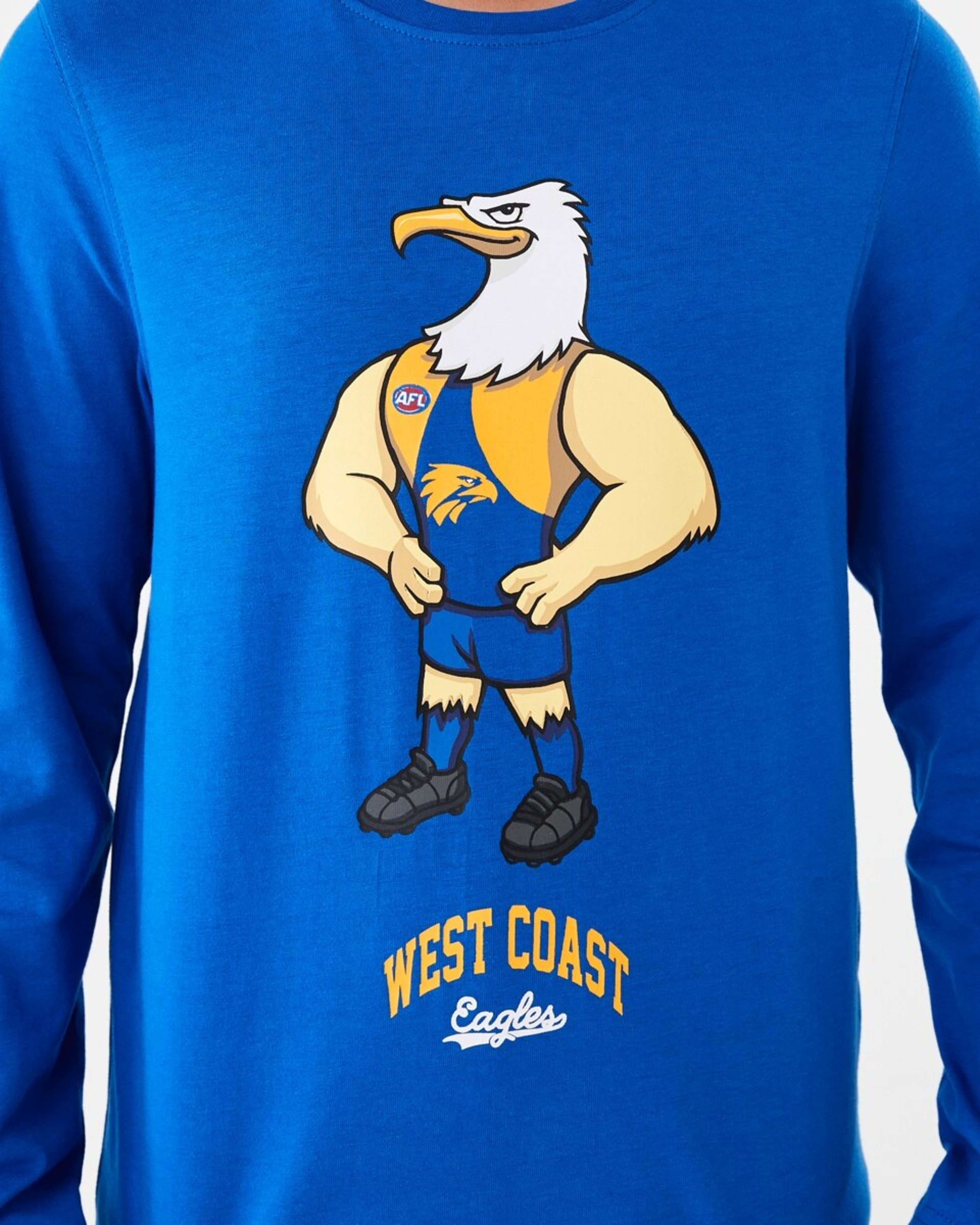 4 Official AFL Kids Pyjama Set West Coast, 4 of 9