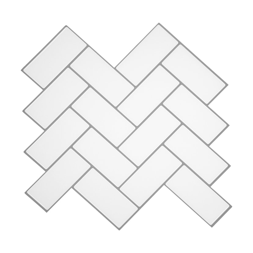 5 Pack Self Adhesive 3D Tiles Herringbone Kmart