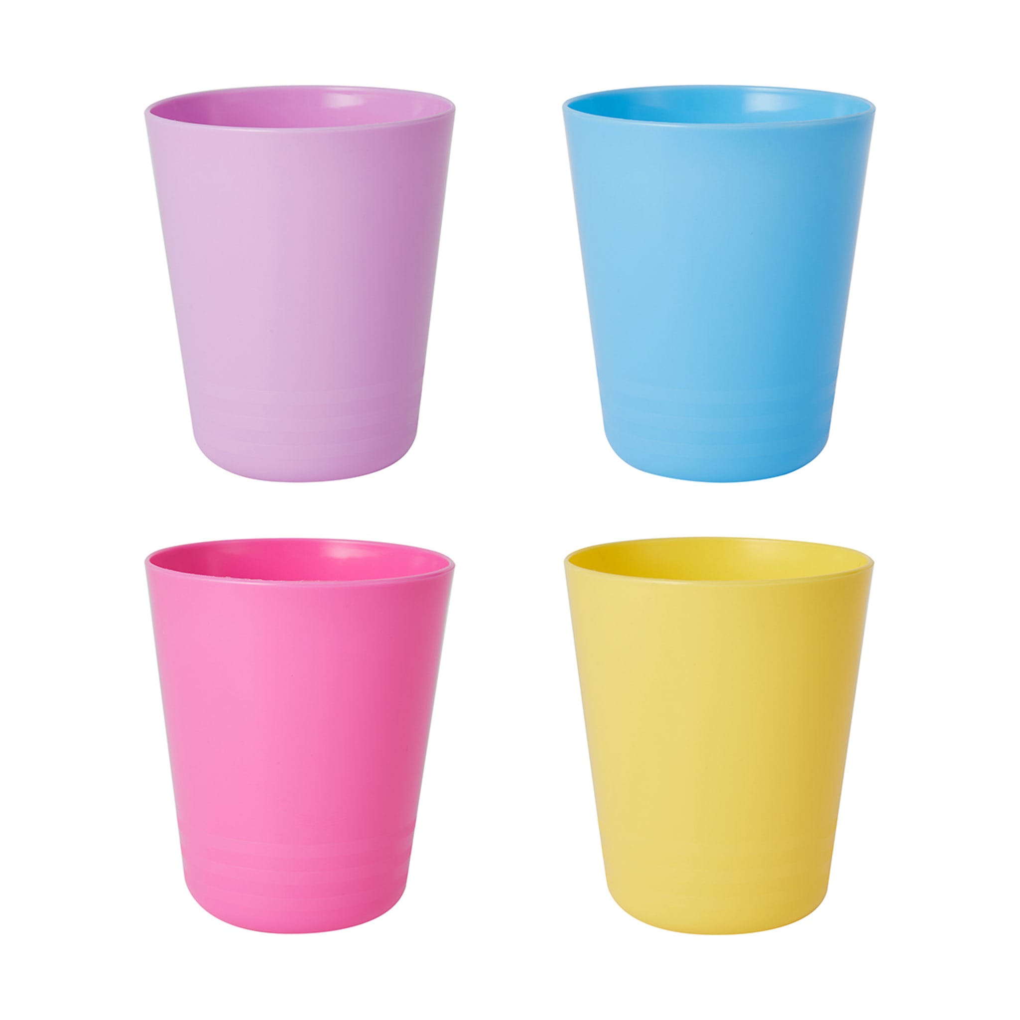 4 Bright Tumblers Kmart