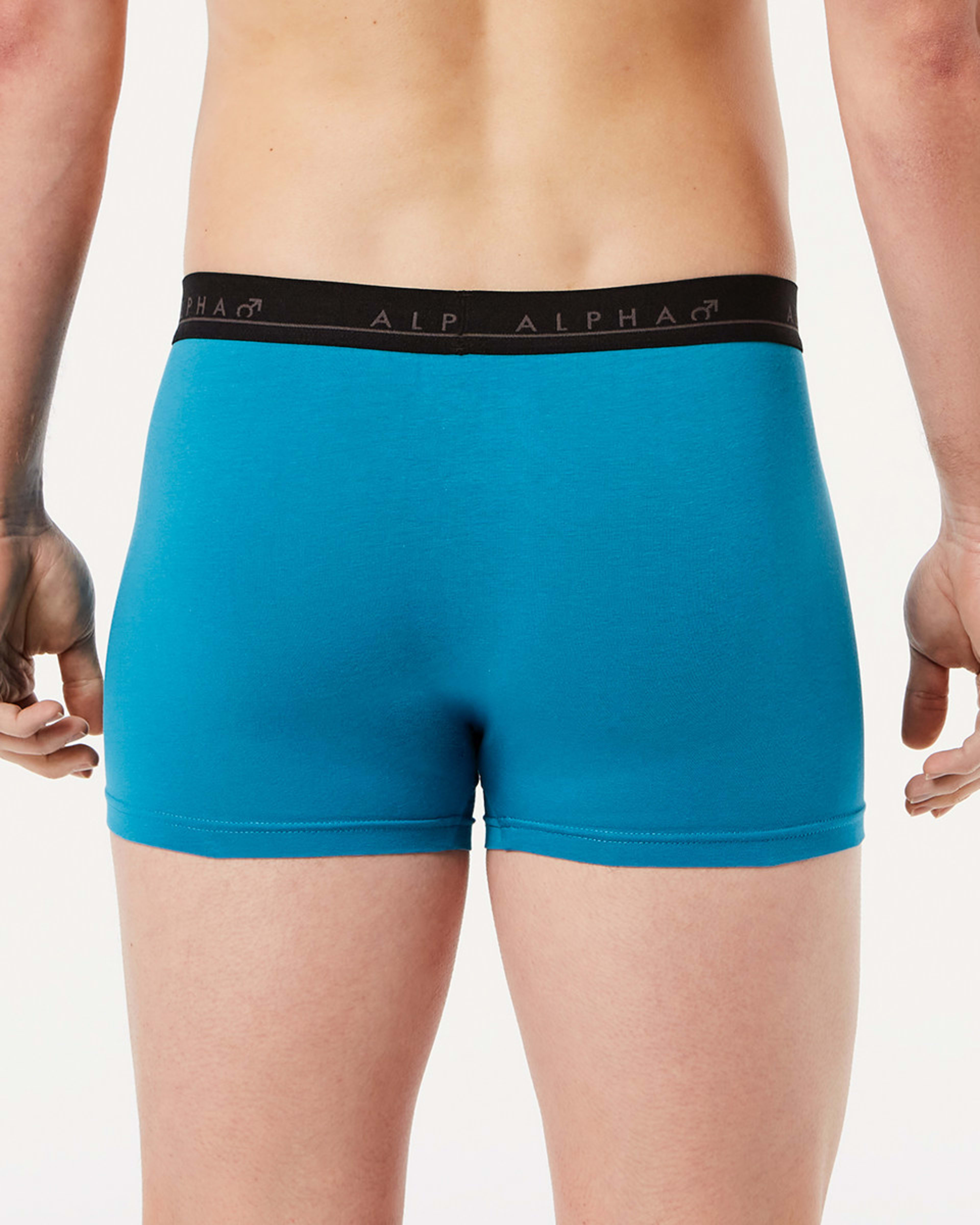 8 5 Pack Plain Trunks TURQUOISE BLUE, 8 of 10