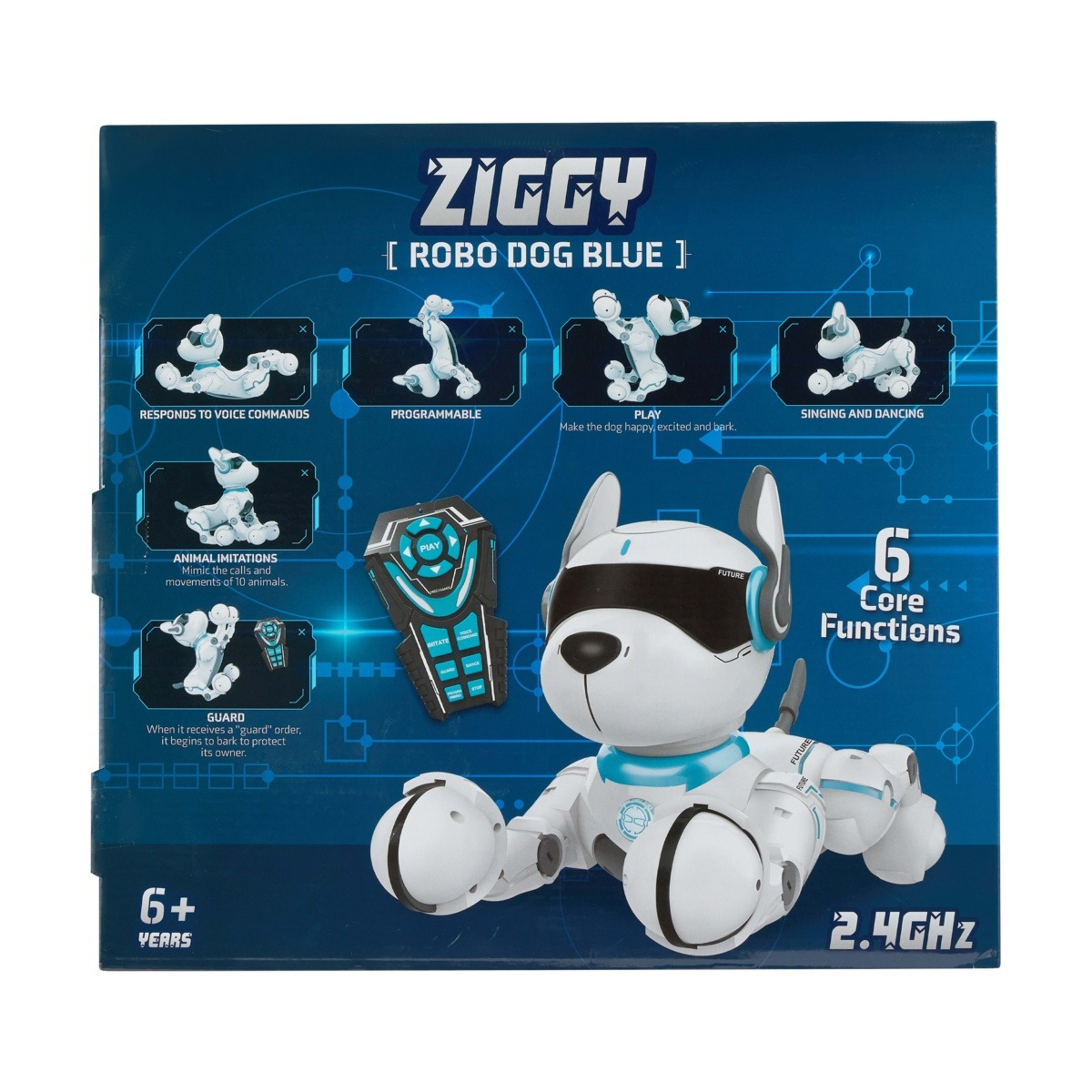 8 Ziggy Robo Dog Blue, 8 of 8
