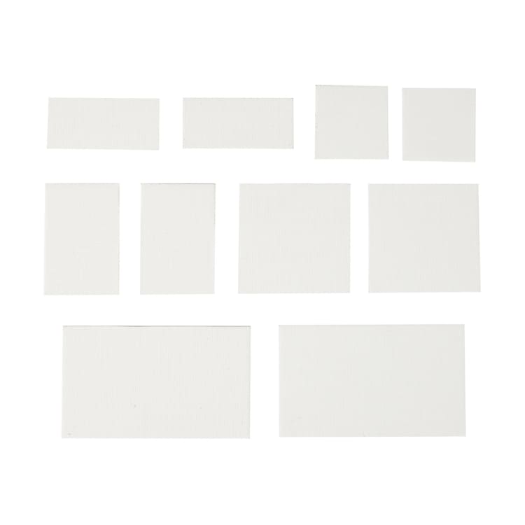 10 Pack Paintable Canvas Fridge Kmart