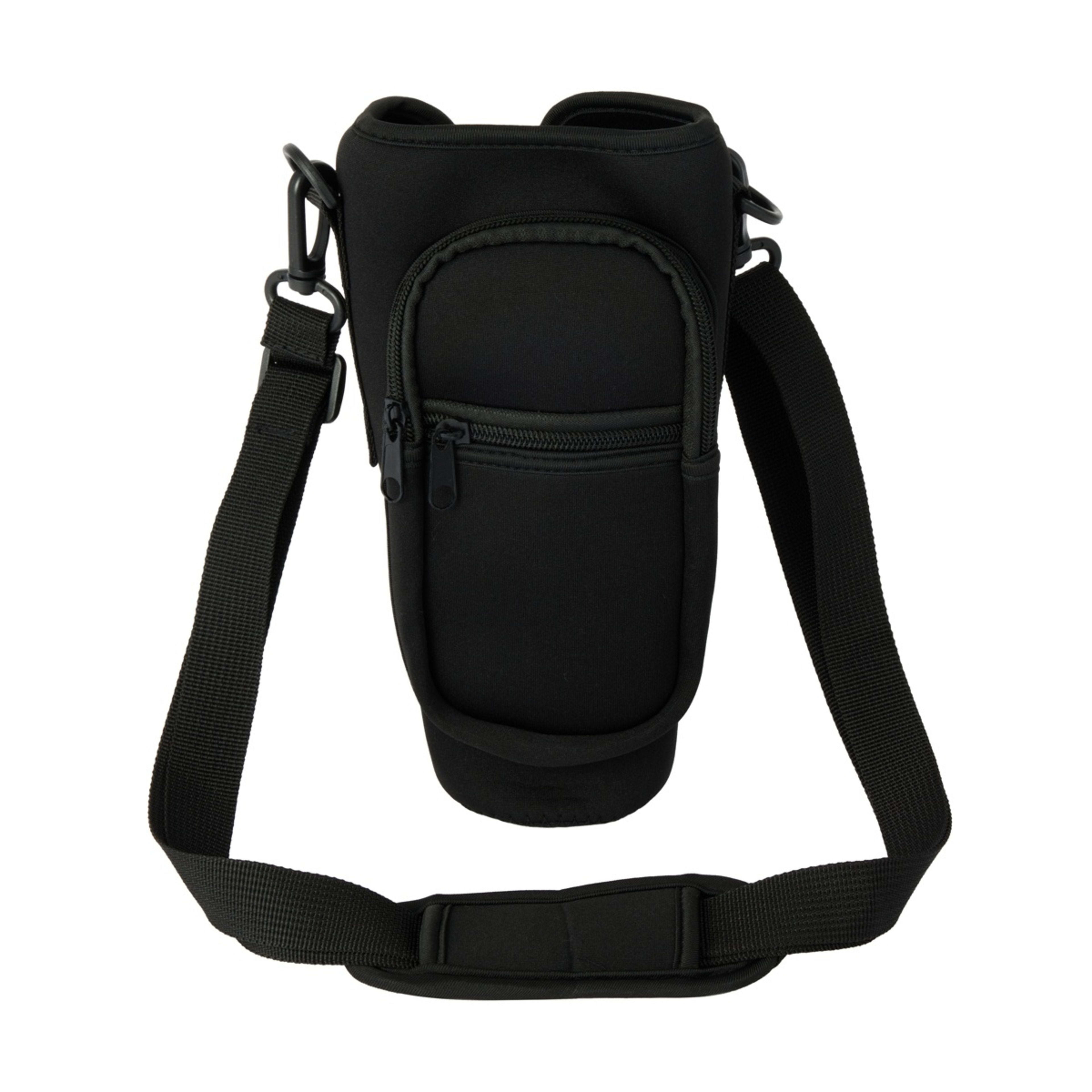 3 Black Jumbo Tumbler Bag with Pocket, 3 of 7