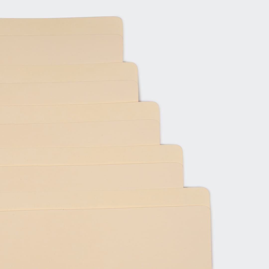 10 Pack Foolscap Manilla Folders Kmart