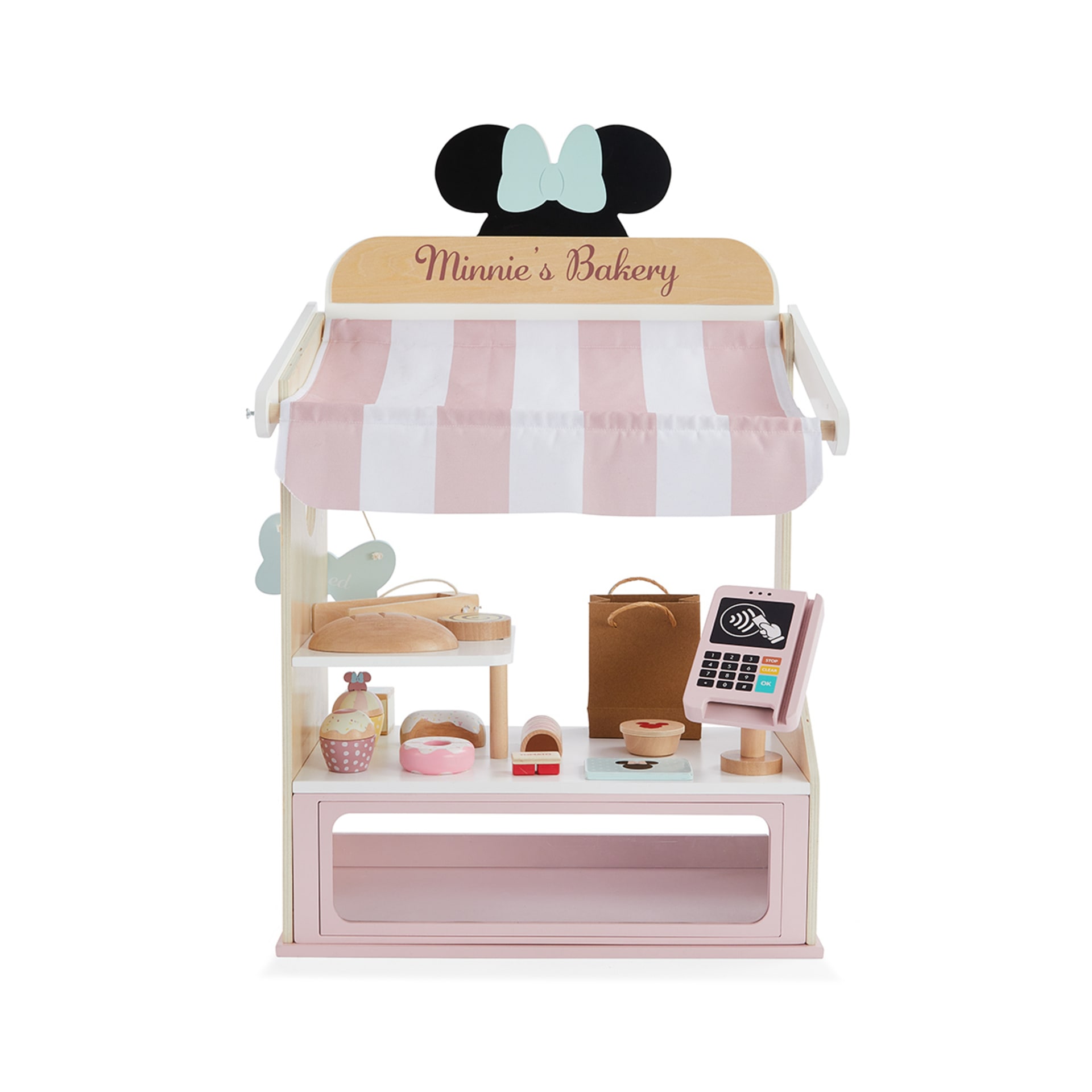 16 Piece Disney Minnie Mouse Minnie Bakery Playset Kmart