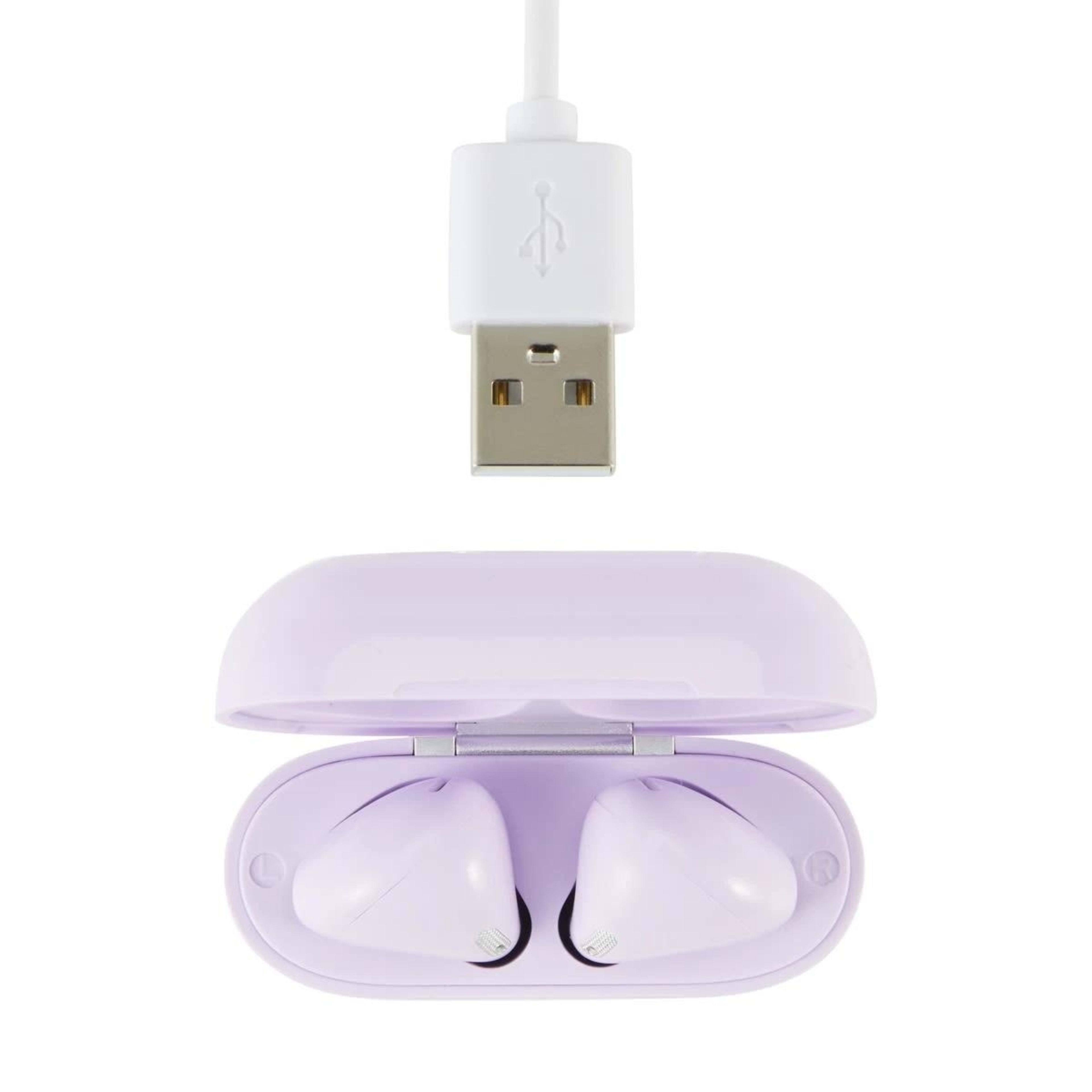 5 True Wireless Earphones Stem - Lilac, 5 of 7
