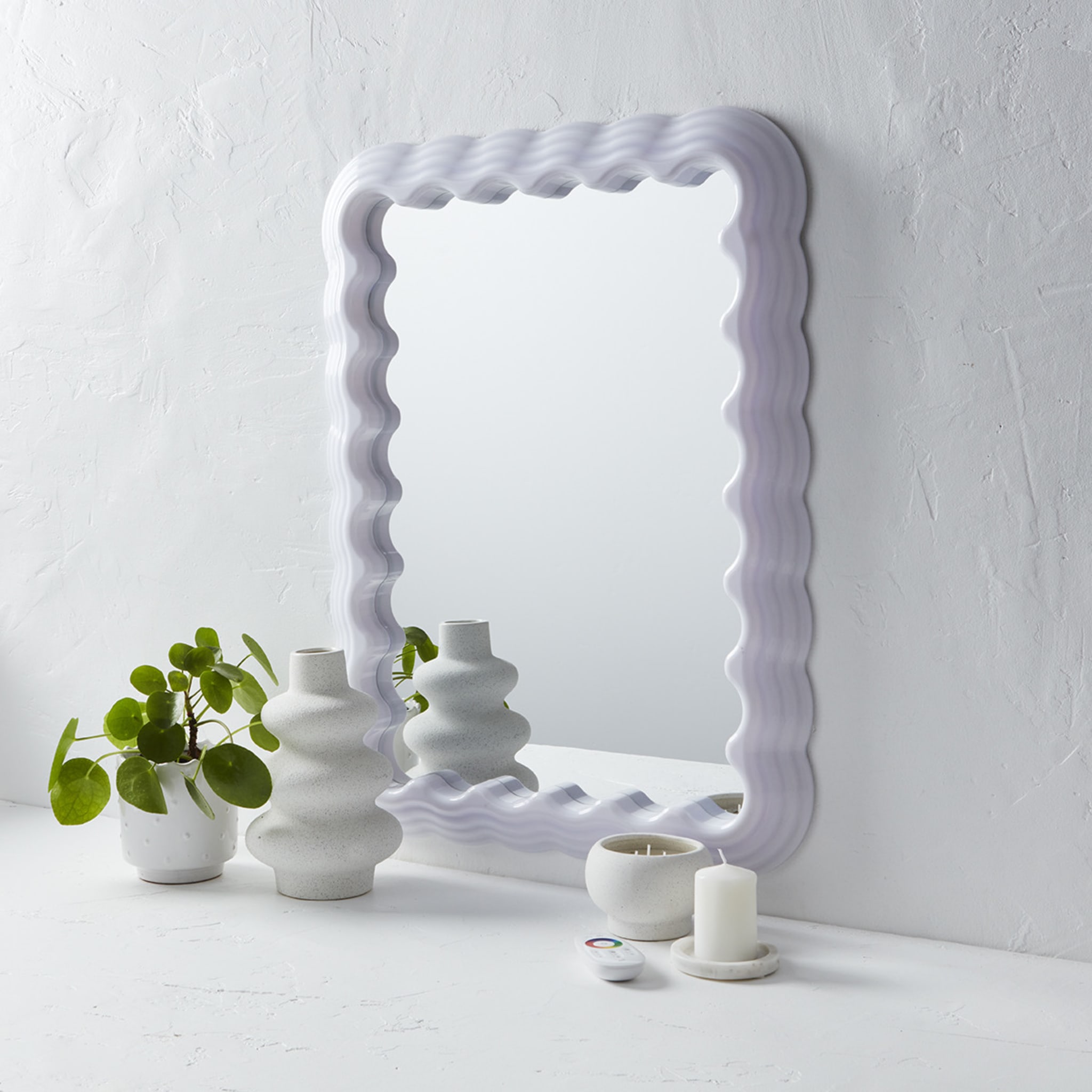 Light Up Wavy Mirror Kmart