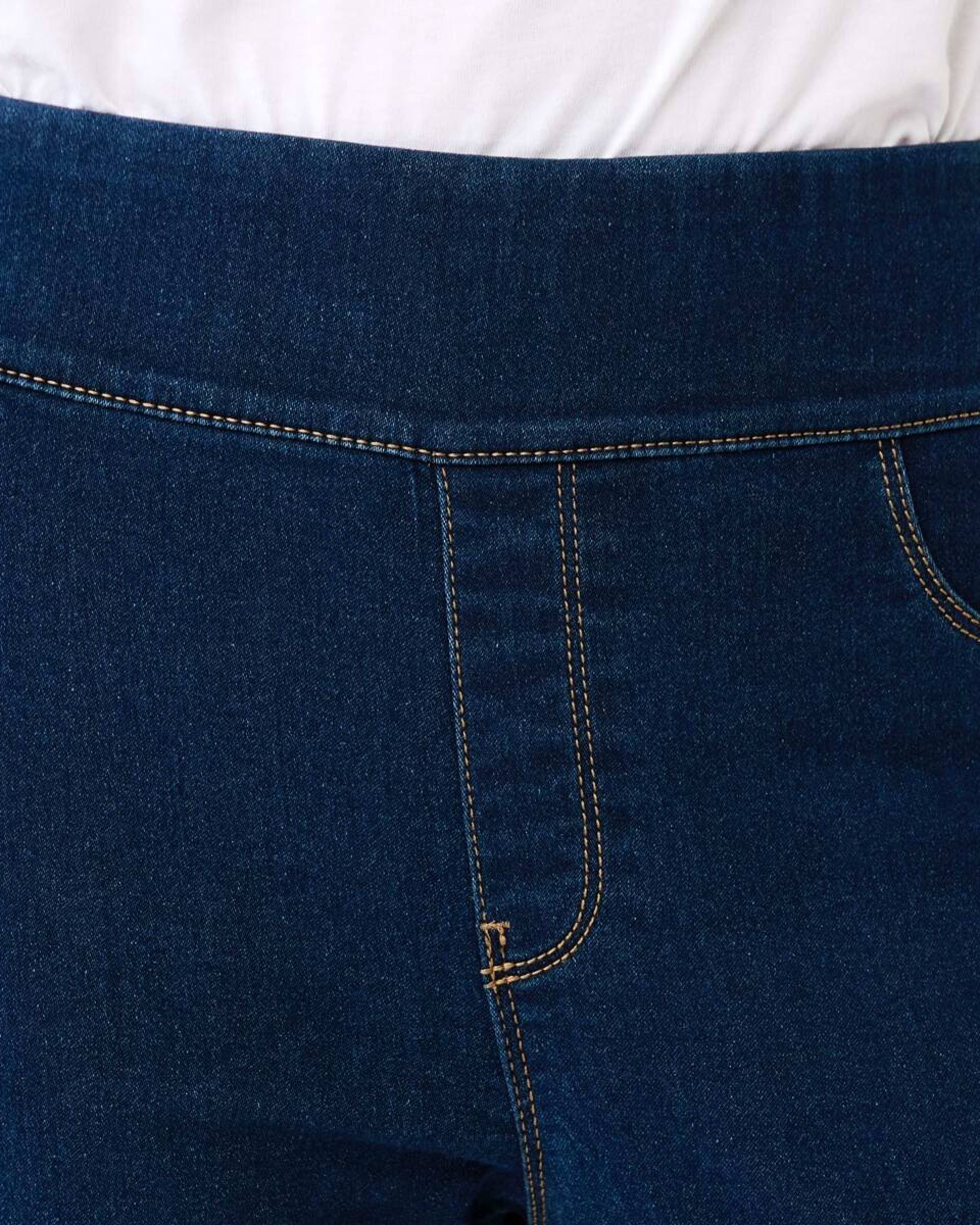 5 Denim Jeggings DARK WASH, 5 of 9
