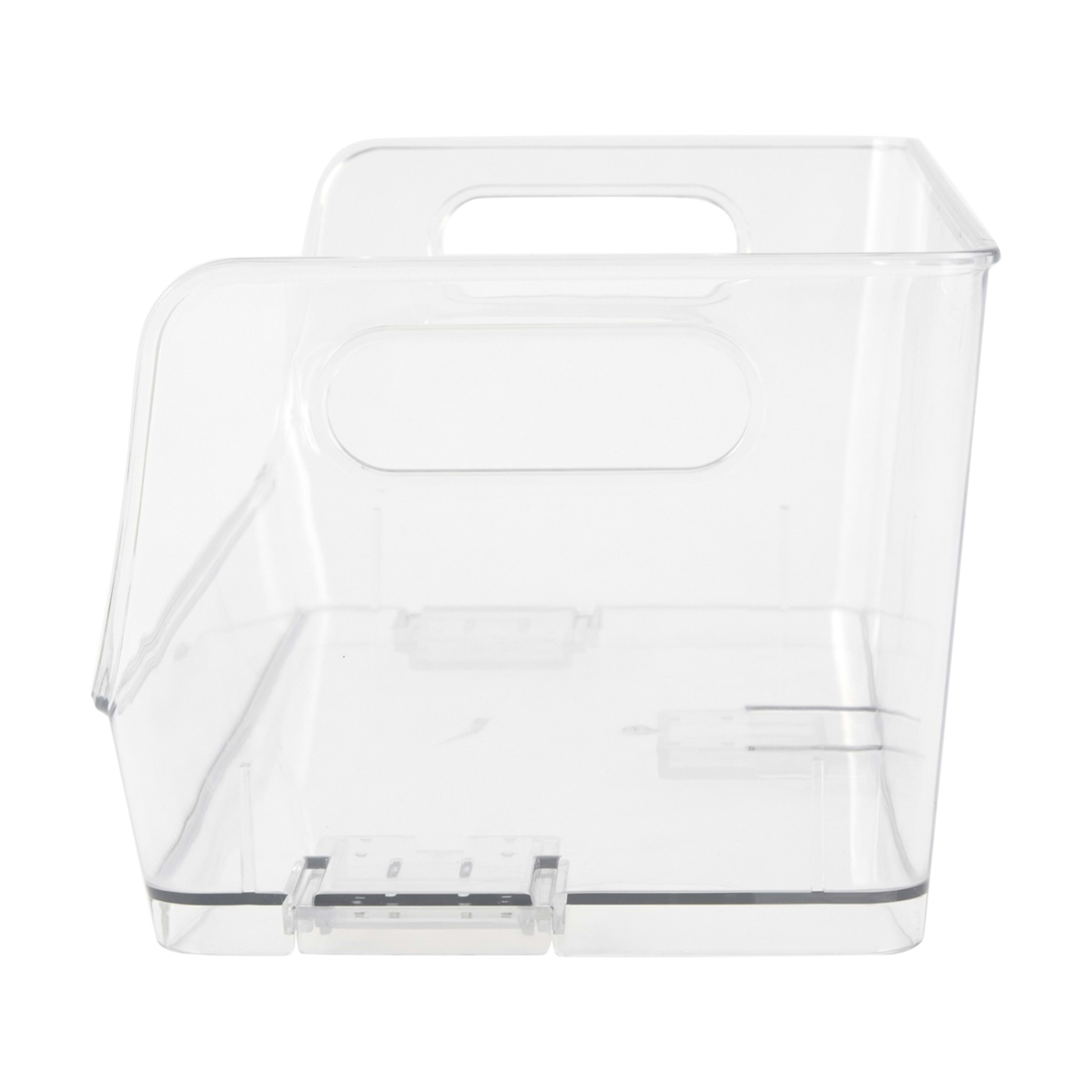 3 Large Stackable Storage Tub - Clear, 3 of 6