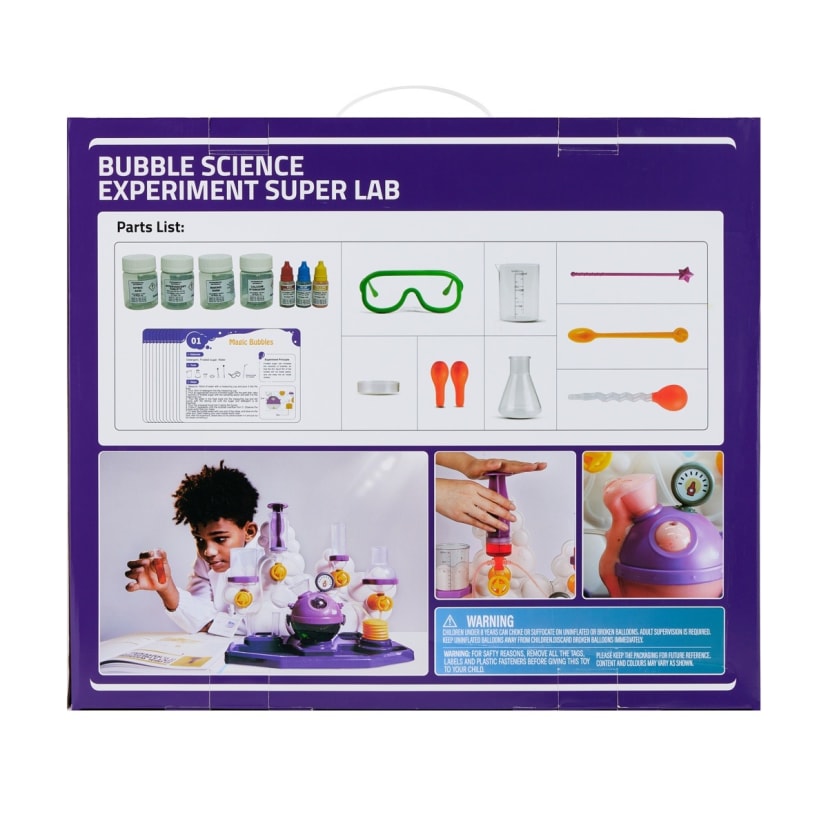 Bubble Science Experiment Super Lab Kmart