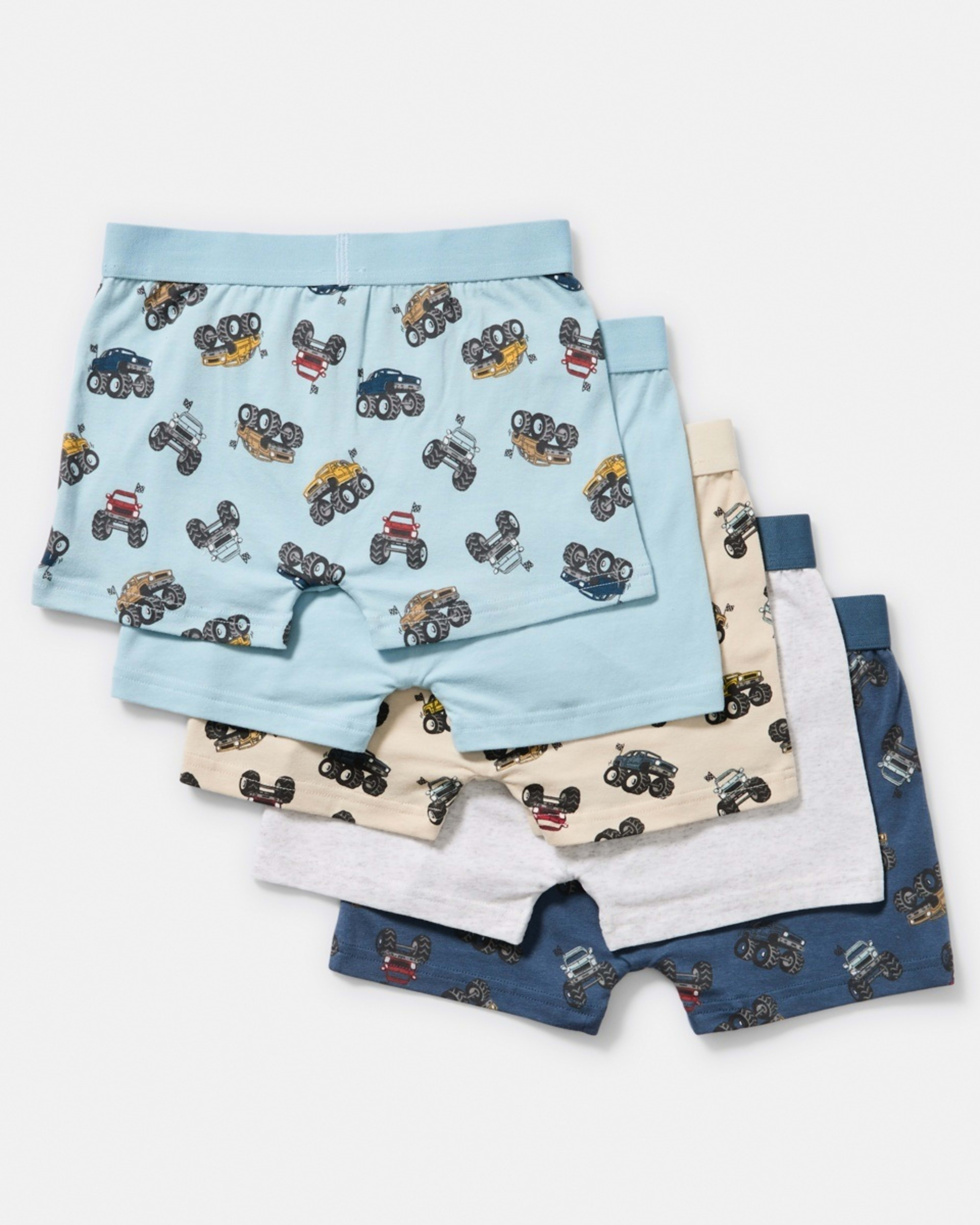 2 5 Pack Print Trunks MONSTER TRUCKS, 2 of 7