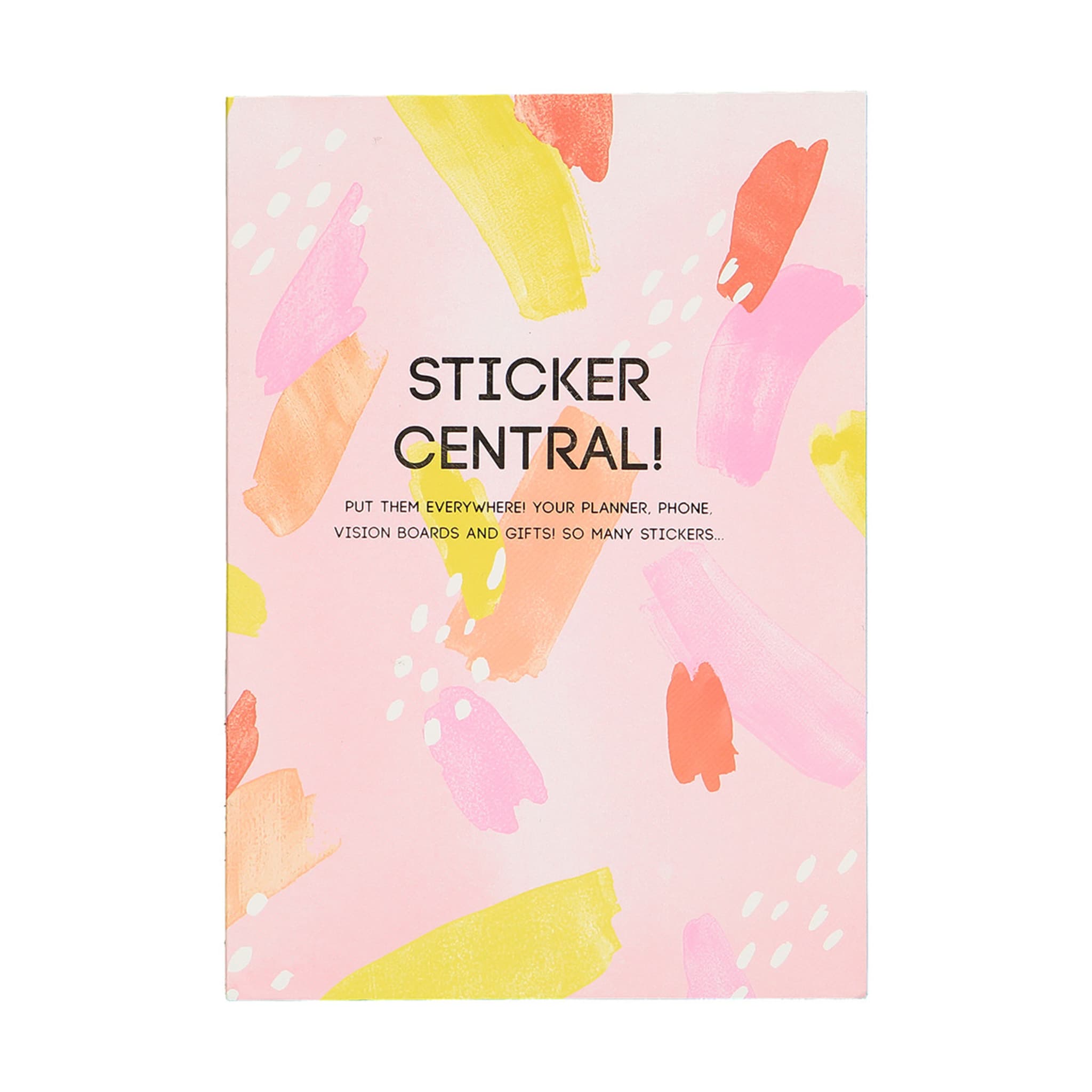 Sticker Book Pink Kmart