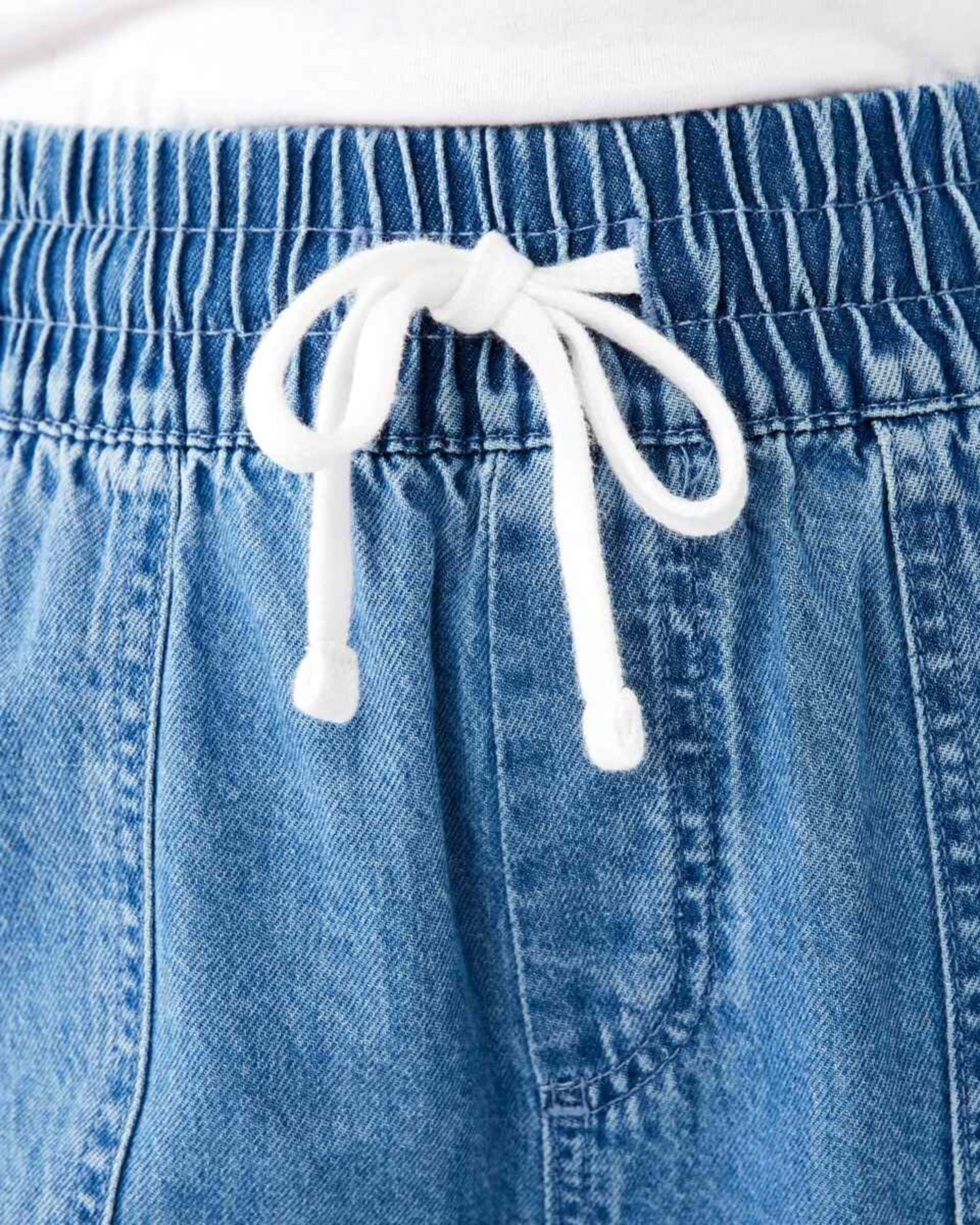 5 Denim Joggers MID WASH, 5 of 9