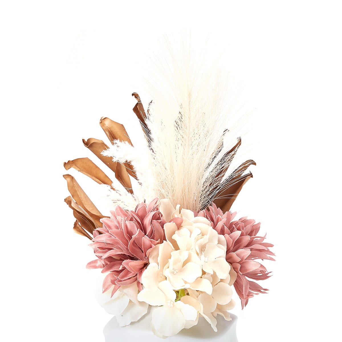 Artificial Flowers in Wave Vase Kmart NZ