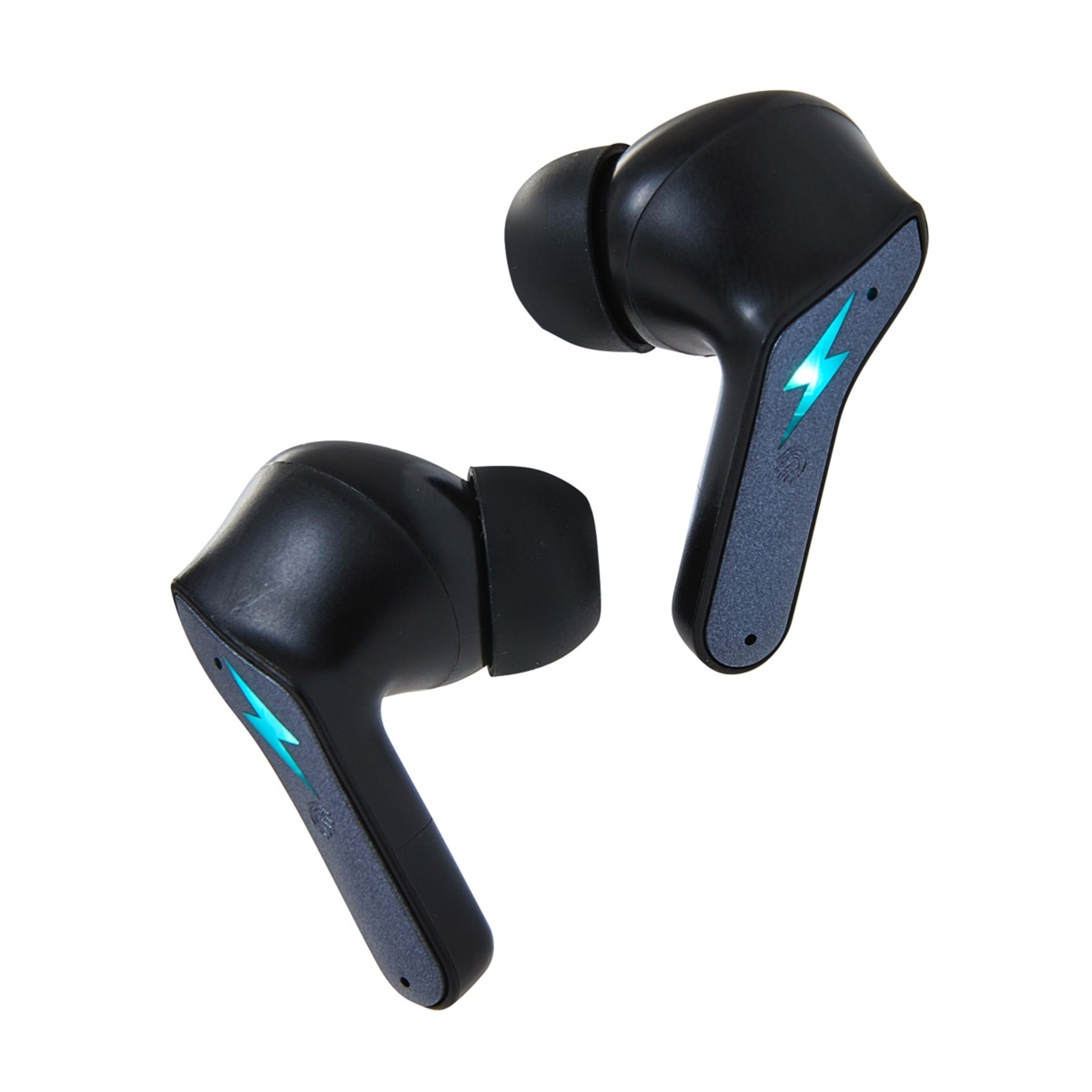 1 True Wireless Stereo Gaming Earphones - Black, 1 of 8