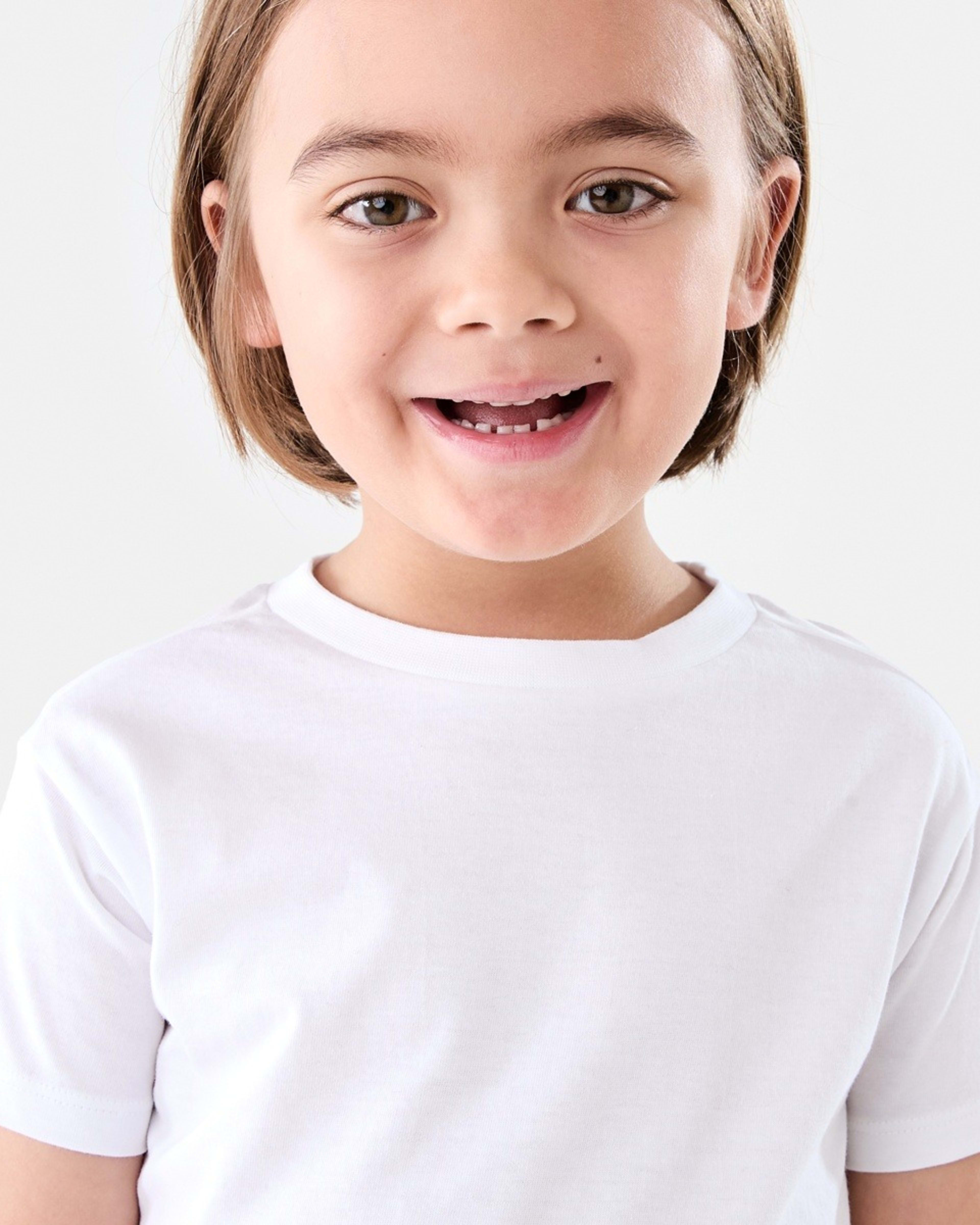 3 Plain T-shirt WHITE, 3 of 6
