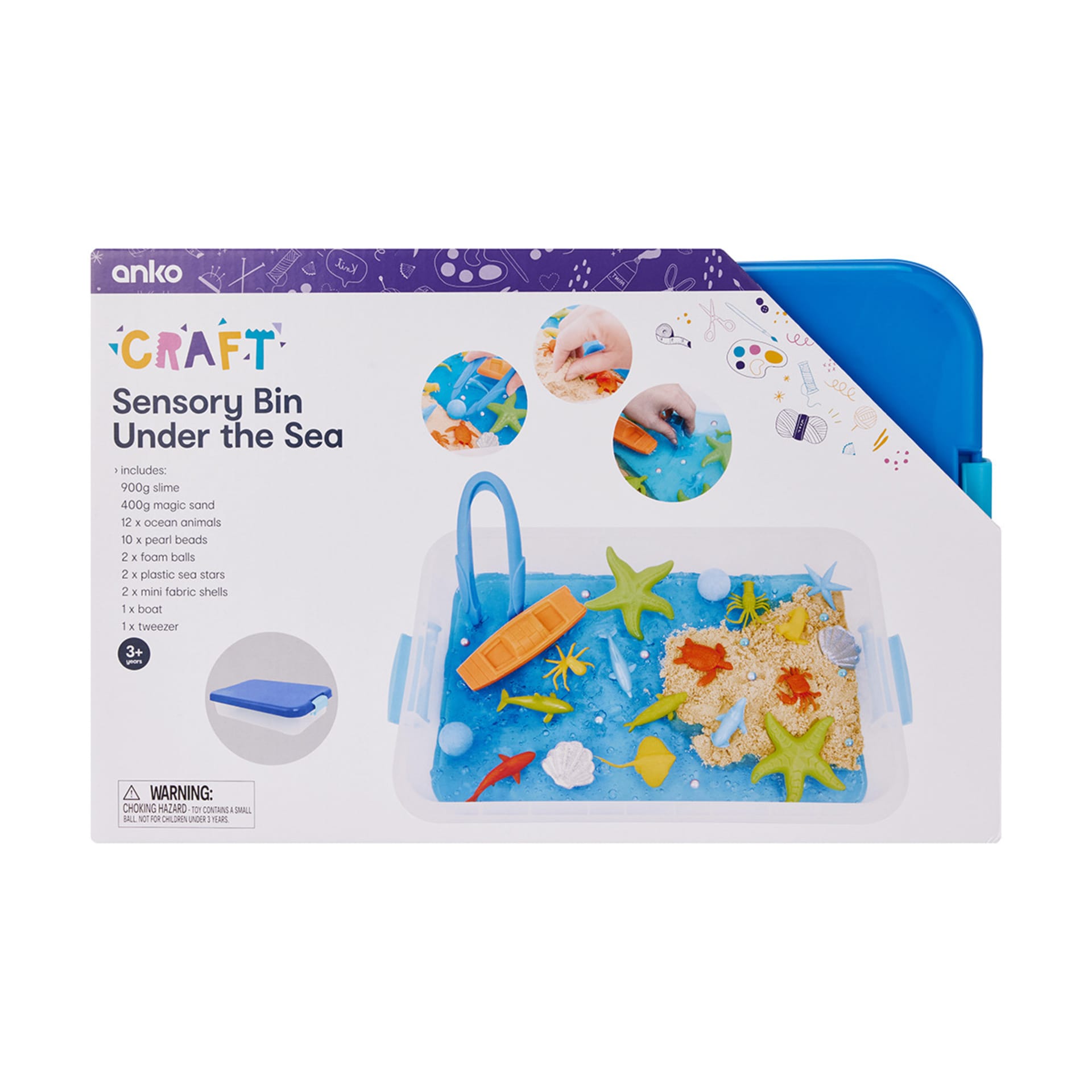 Sensory Bin Under the Sea Kit Kmart