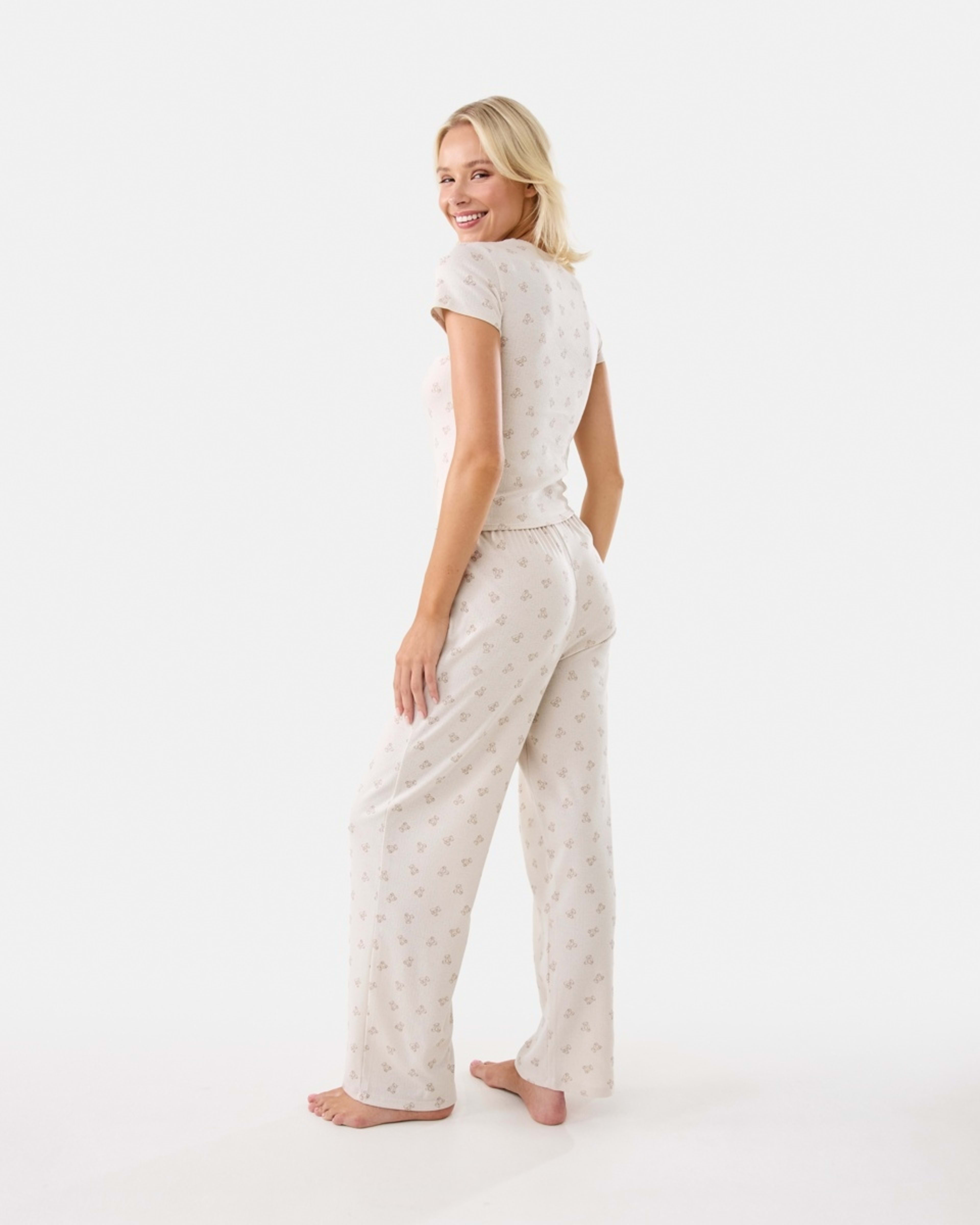 4 Pointelle Pants Tdy Bear L, 4 of 6