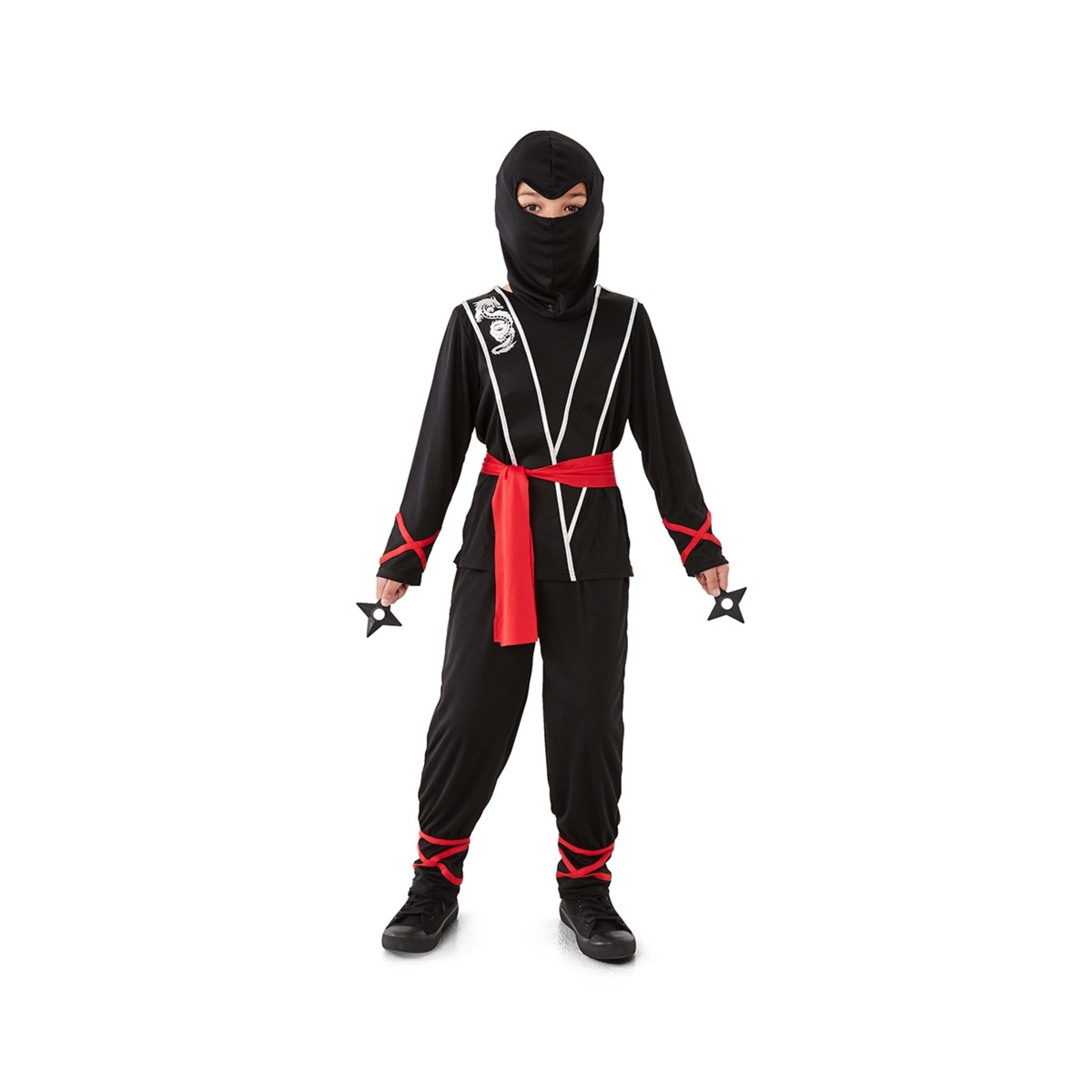 2 6 Piece Ninja Costume - Ages 6-8, 2 of 10