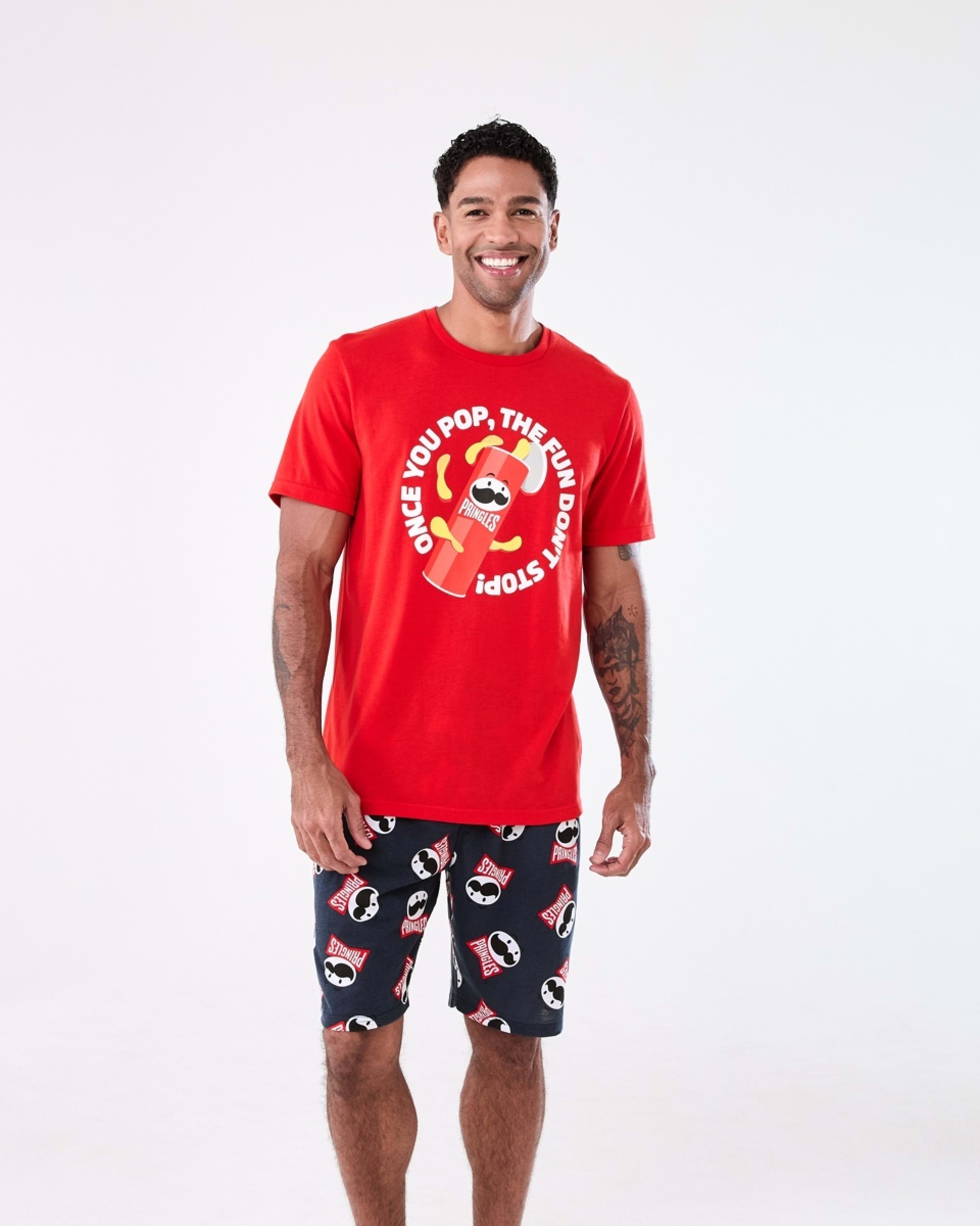 1 Short Sleeve Pringles License Pyjama Set PRINGLES, 1 of 8