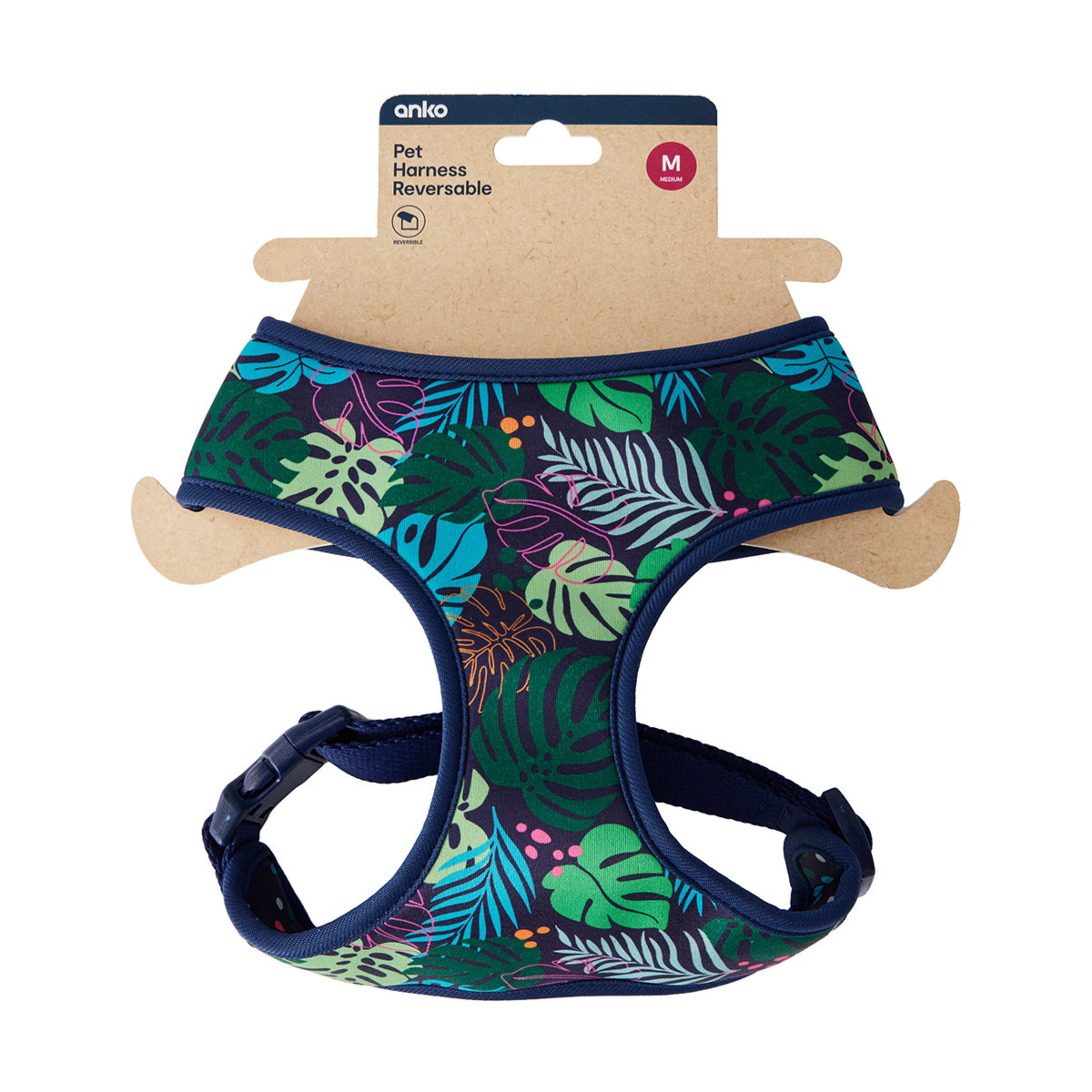 Pet Harness Reversible Medium Kmart