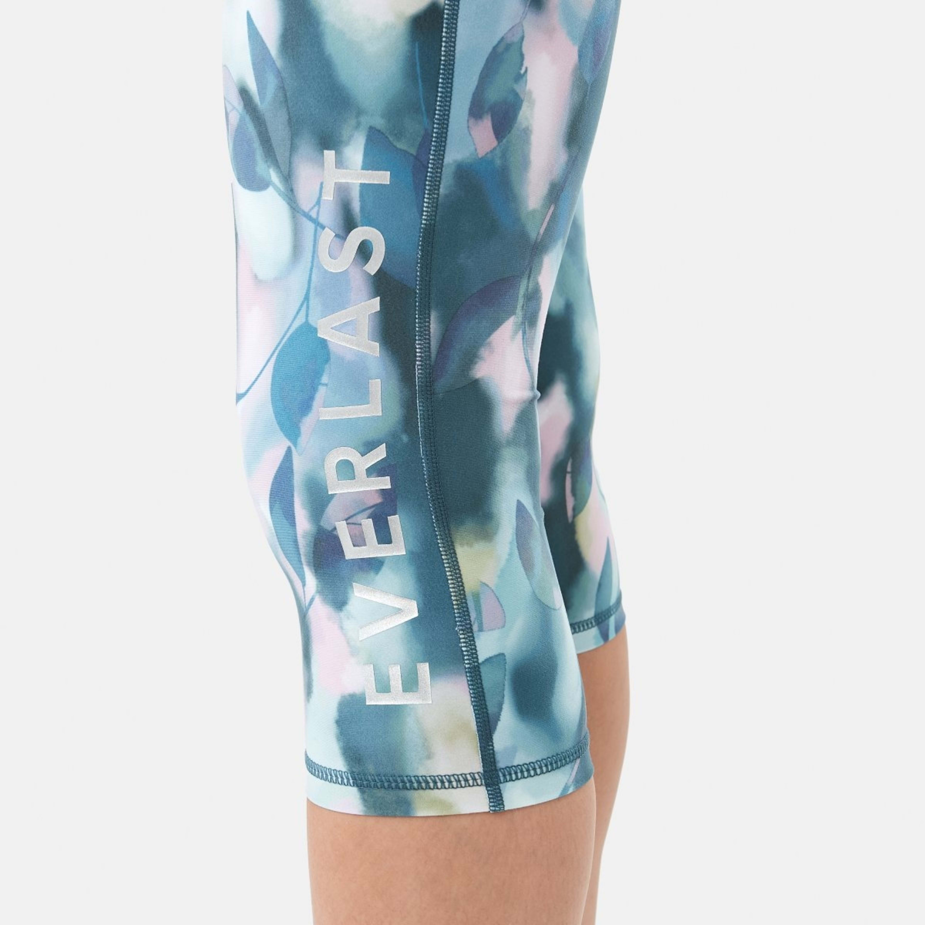 6 Everlast Womens Print Crop Leggings Everlast Watercolour Floral, 6 of 7