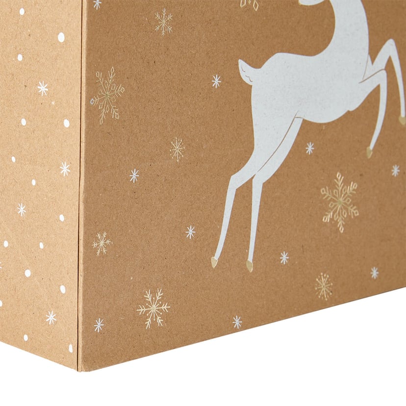 Christmas Landscape Gift Bag Reindeer Kmart