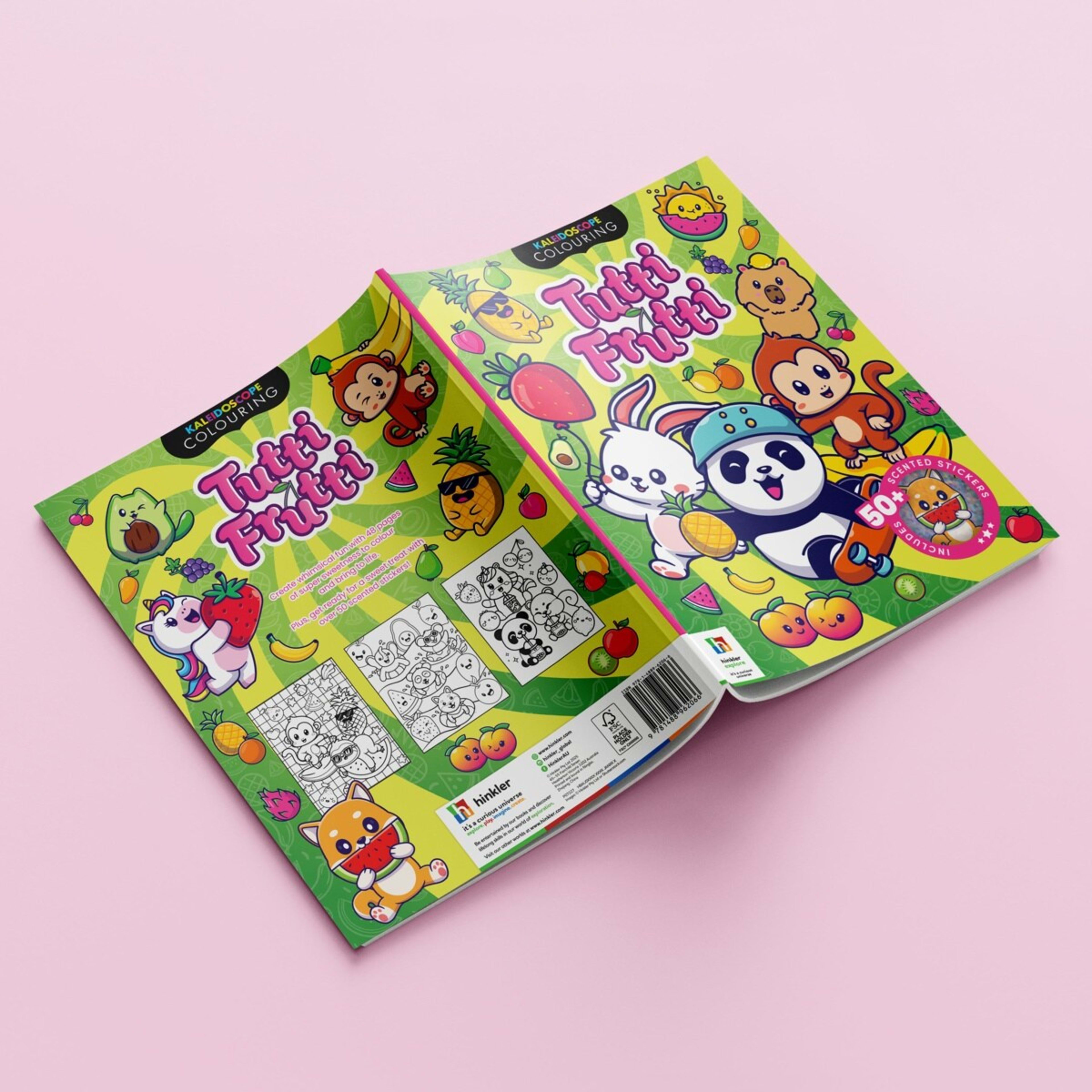 3 Kaleidoscope Colouring: Tutti Frutti - Book, 3 of 6