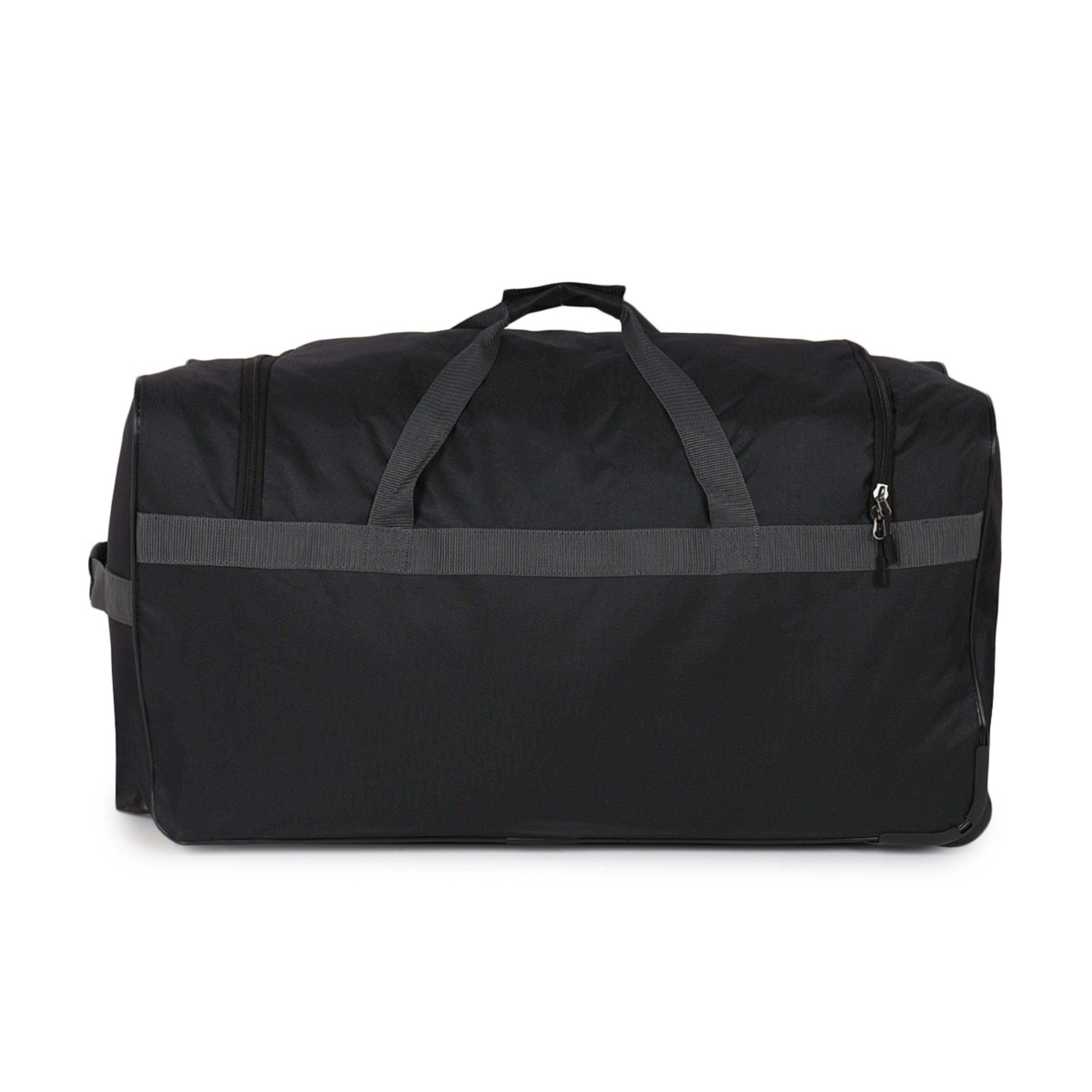 2 Large Duffle Bag with Wheels - Black, 2 of 8