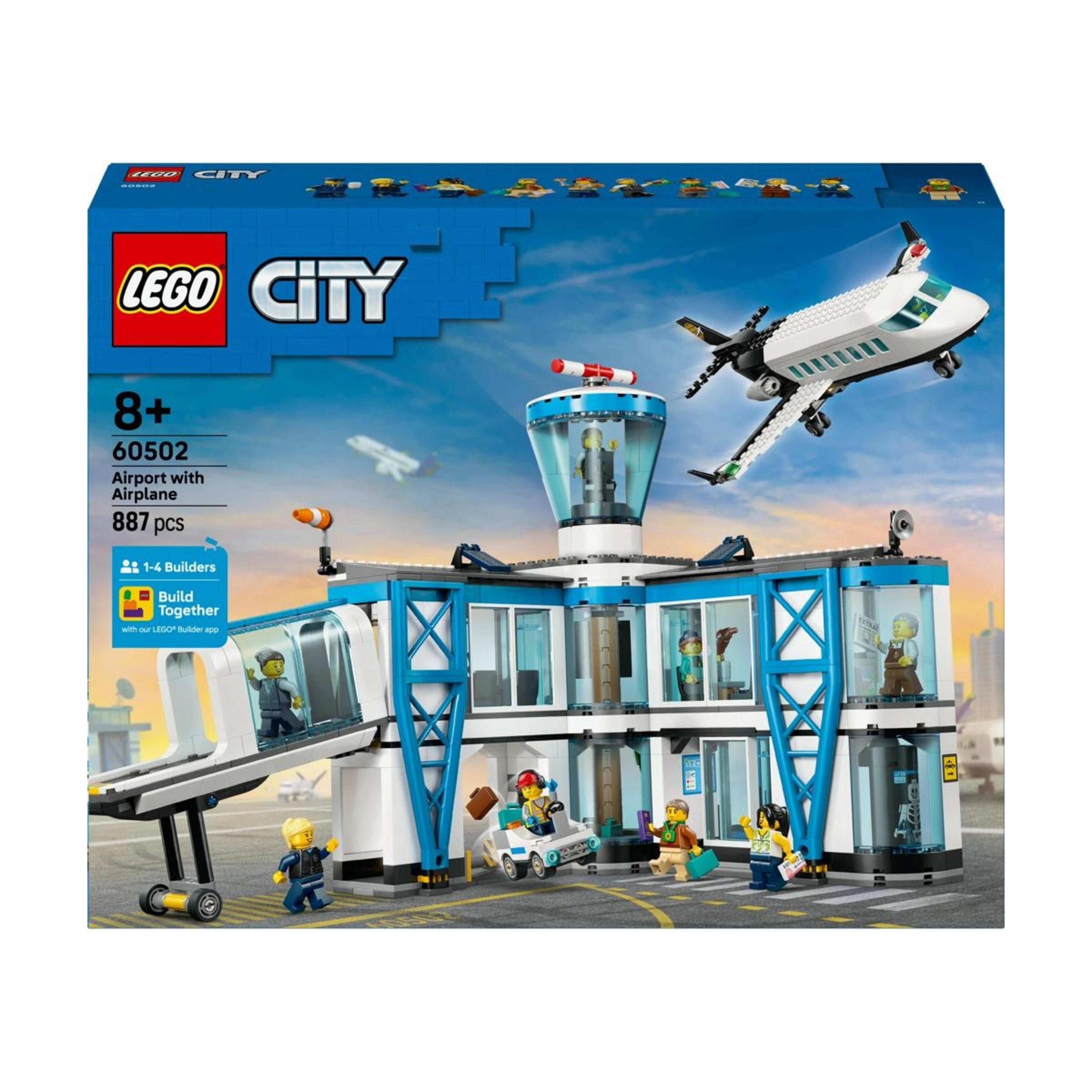 1 LEGO City Airport with Airplane 60502, 1 of 10