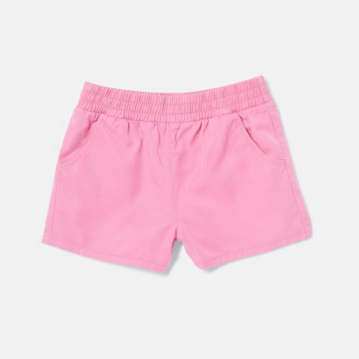 Solid Lyocell Shorts Kmart