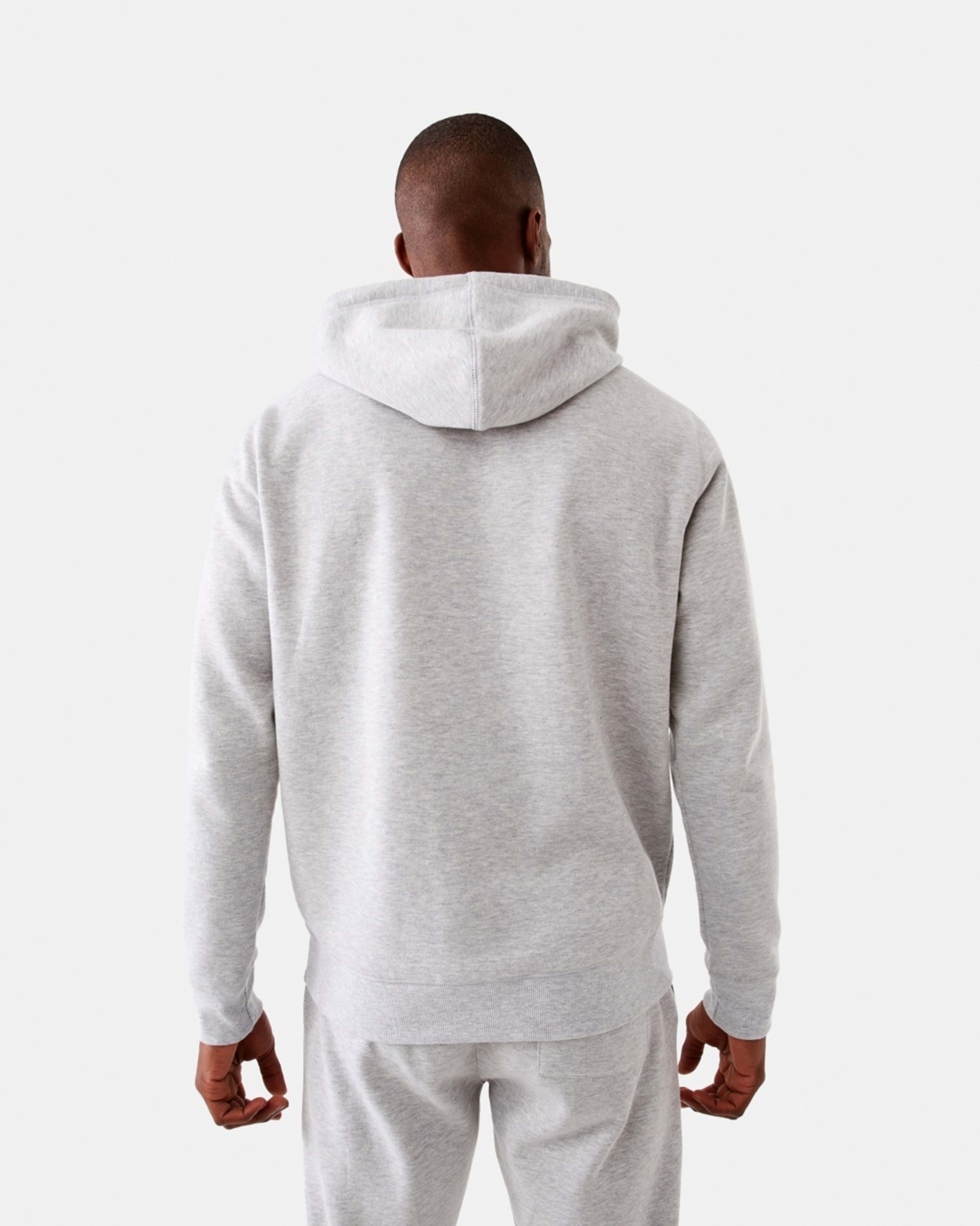 3 Everlast Mens Classic Sport Hoodie Grey Marl, 3 of 7