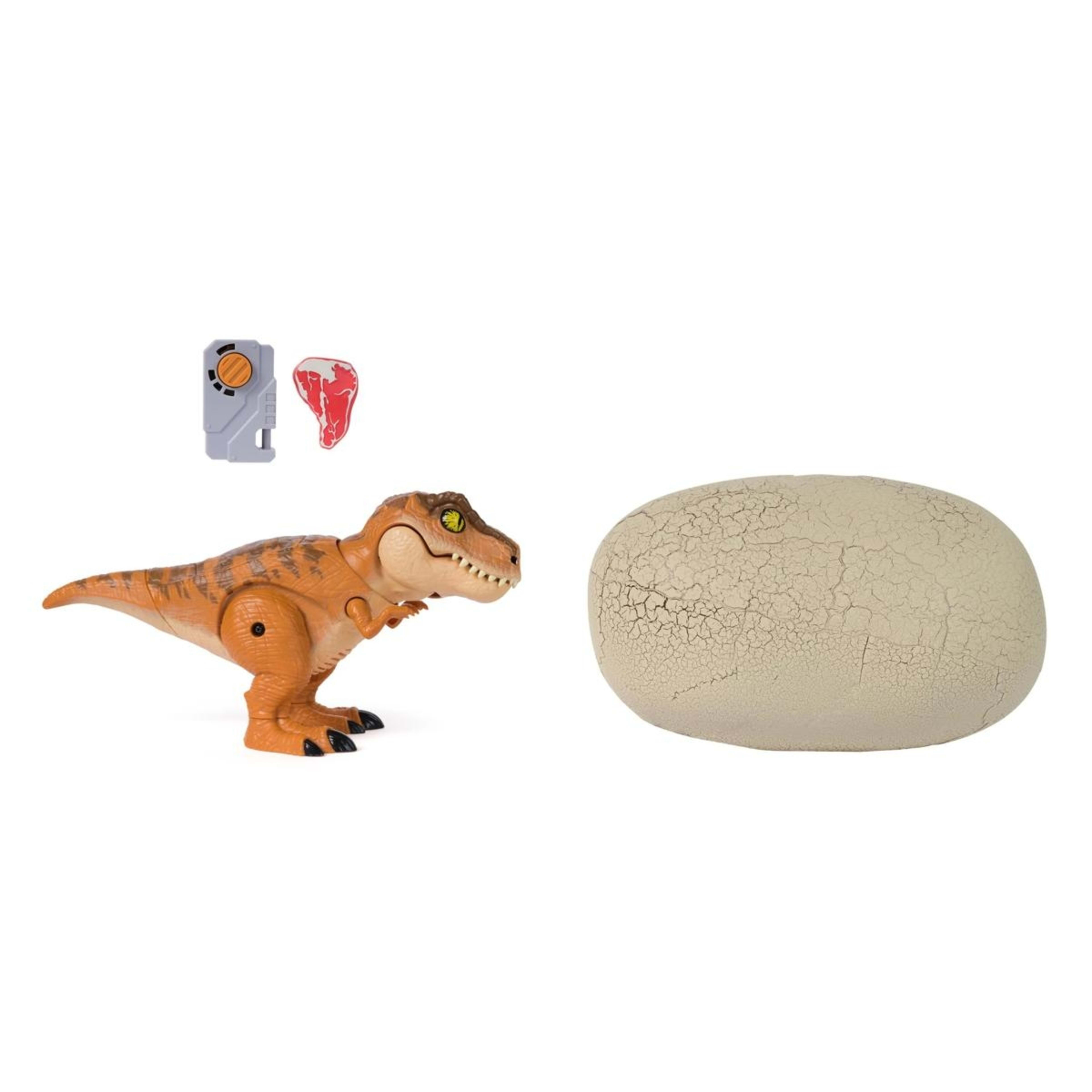 3 Jurassic World Primal Hatch T. Rex Specimen Toy, 3 of 10