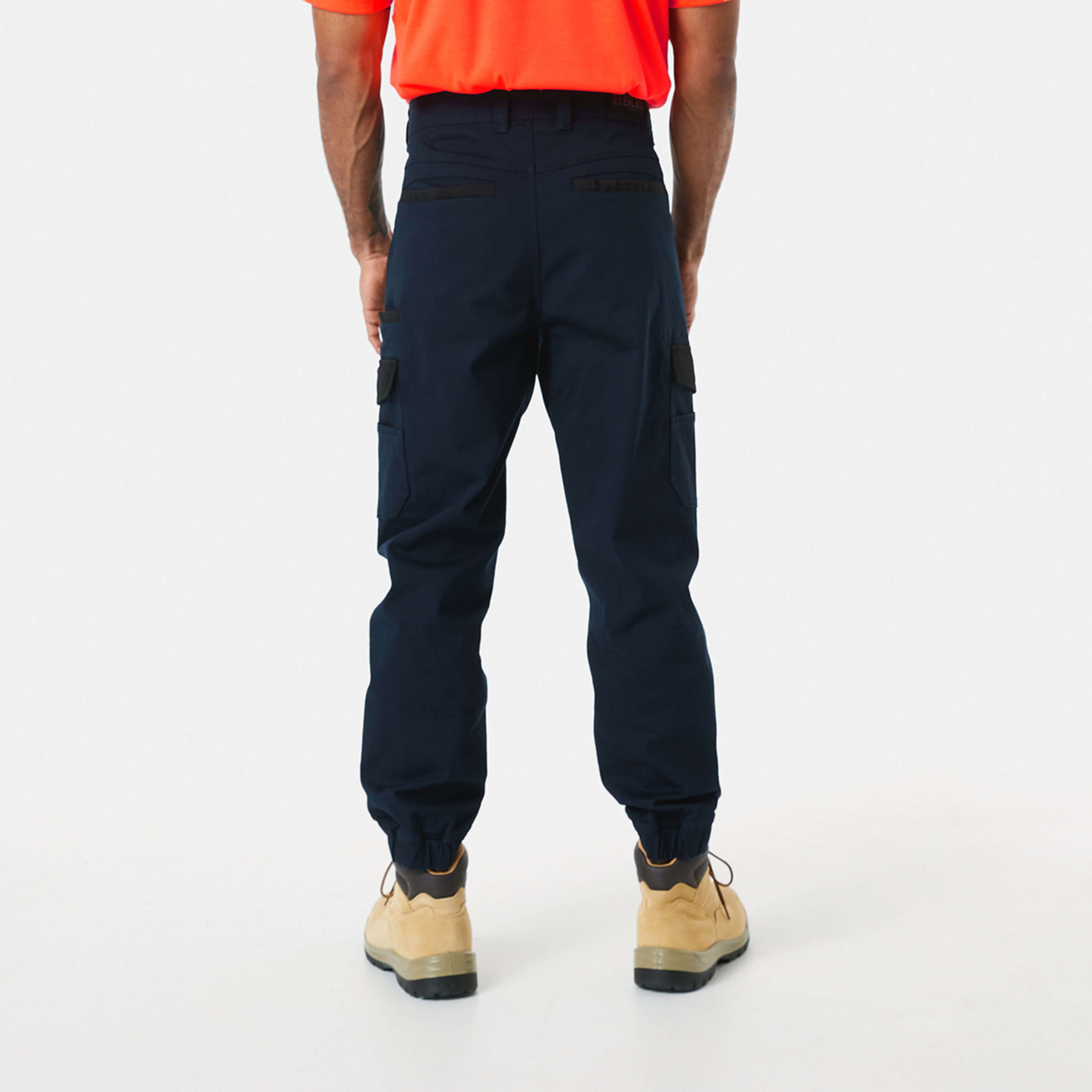 3 Everlast Work Stretch Woven Jogger Pant Navy, 3 of 7