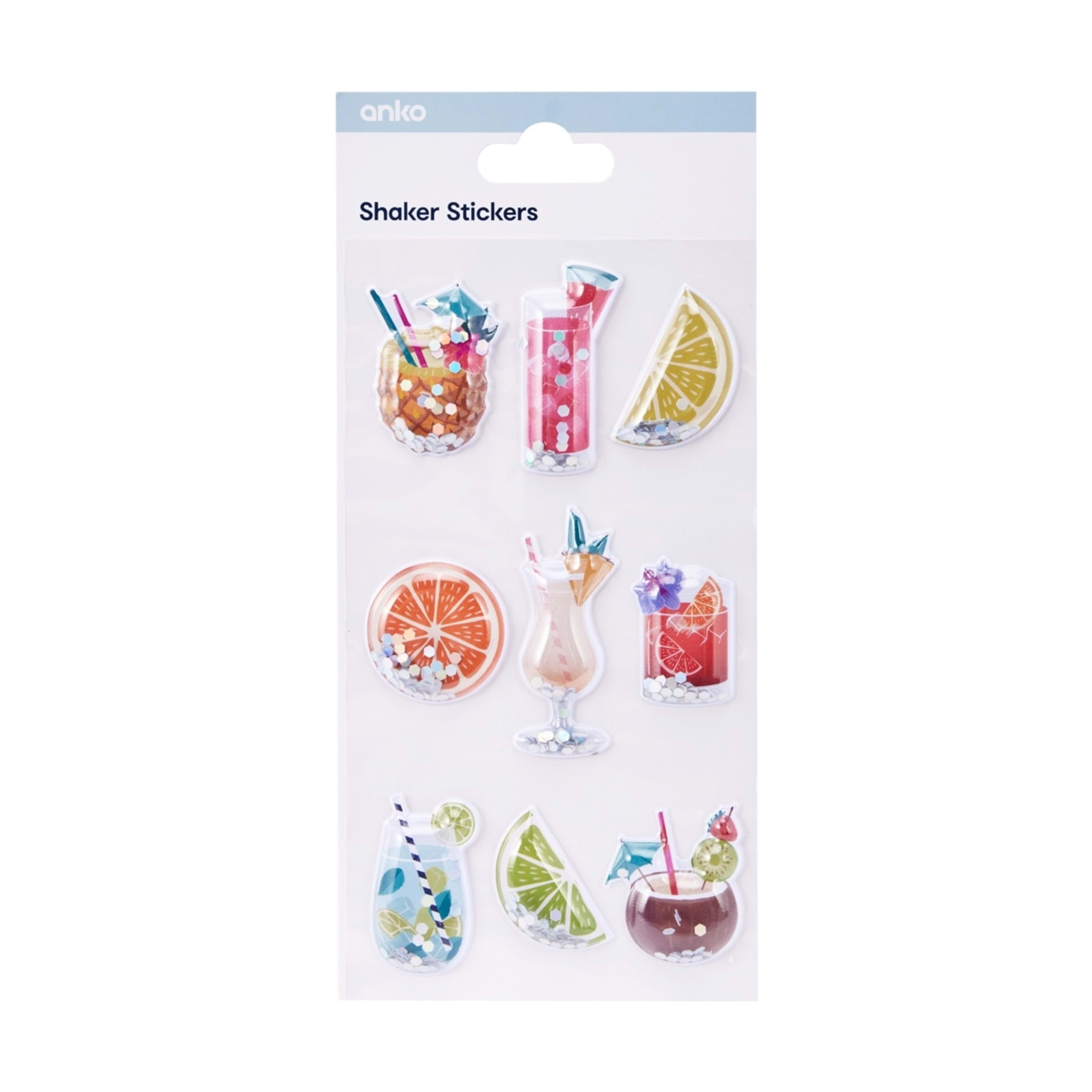 1 Shaker Stickers - Drinks