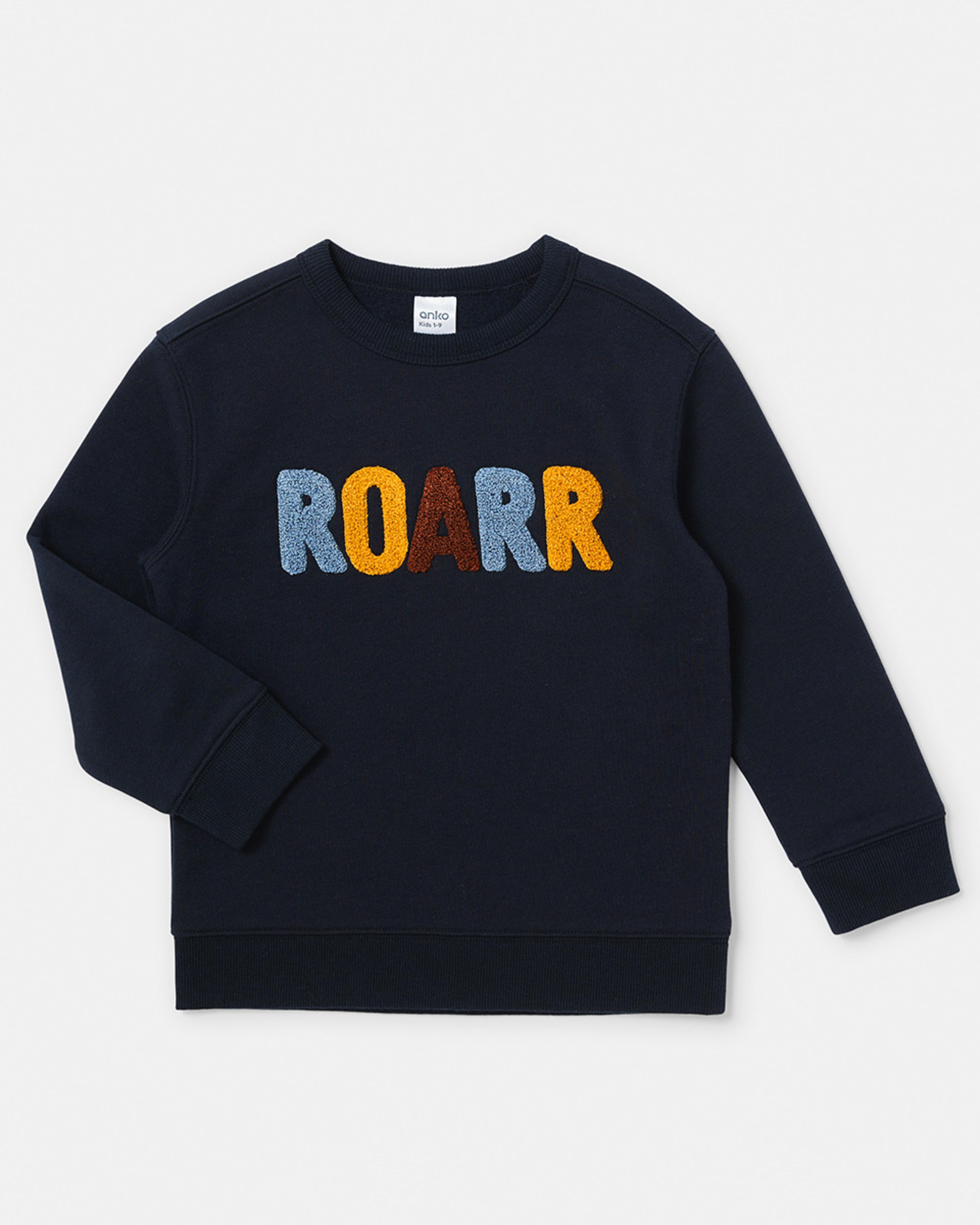 Boucle Crew Neck Sweatshirt Kmart